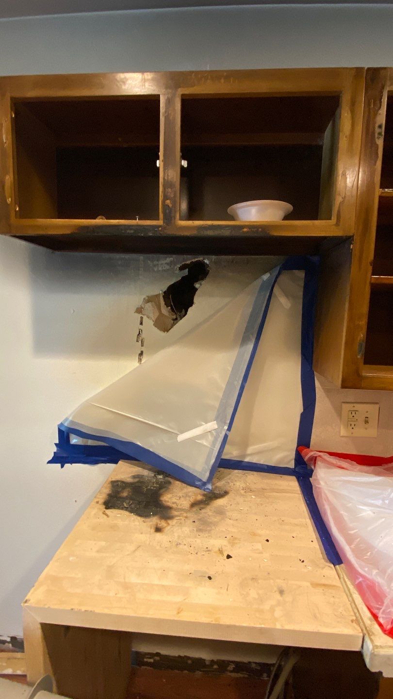 Fire/Soot Damage by Accountable Home Services