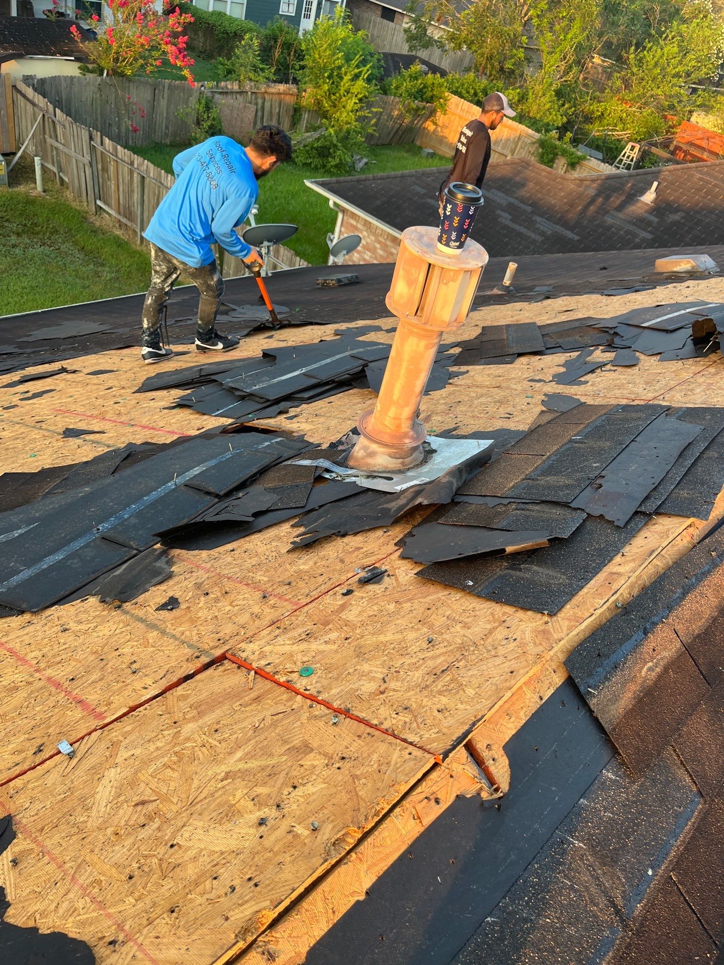Residential Roofing Repair using Owen's Corning Duration (Lifetime) Shingles by Roof Repair Company