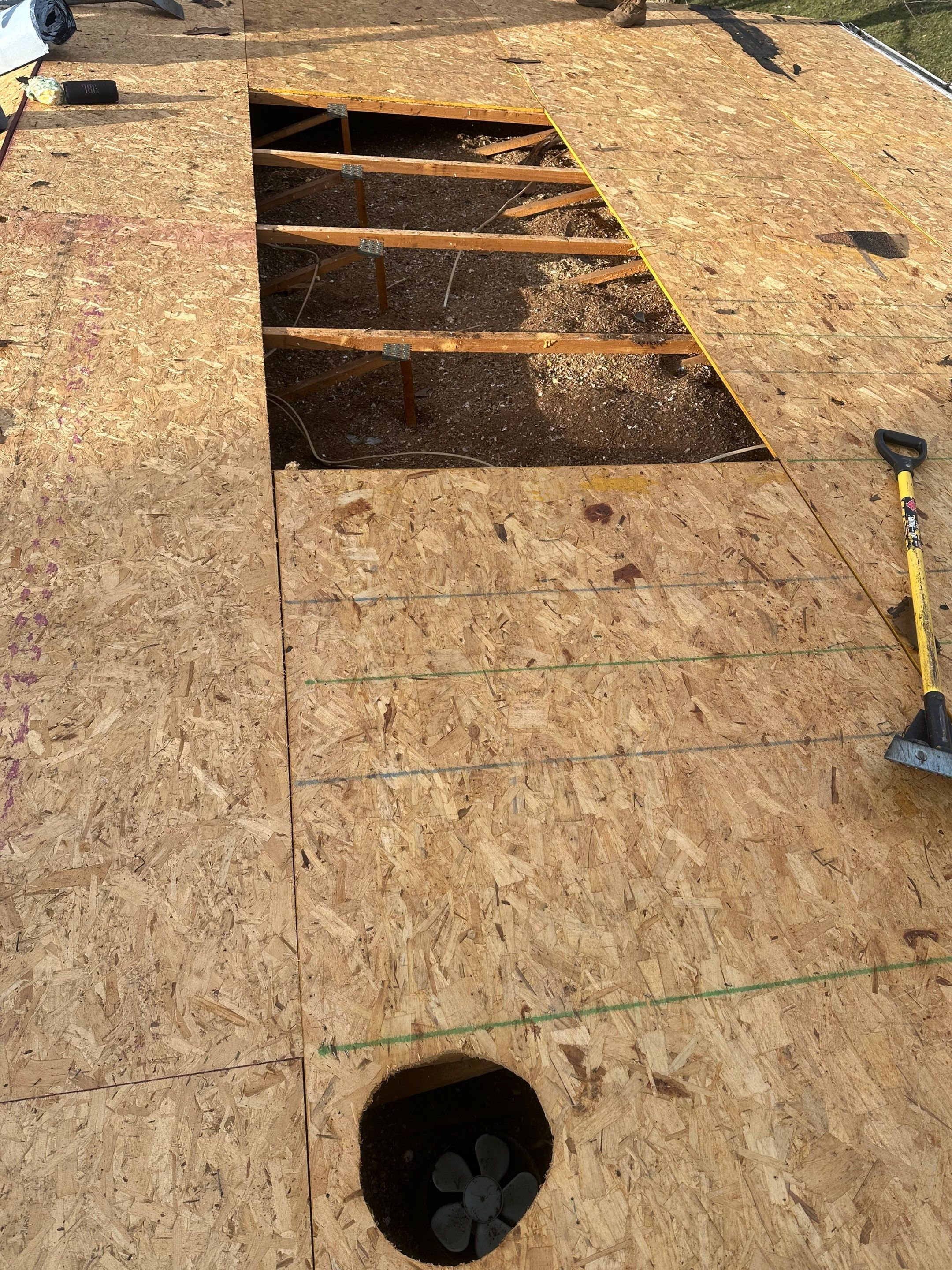 Residential Roofing Installation using GAF Timberline HDZ Pewter Gray by Rainstoppers Roofing