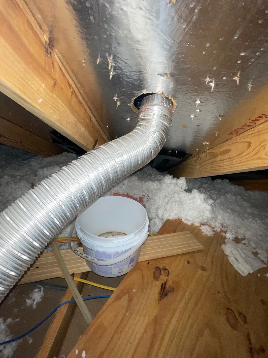 Residential Roofing Repair using Attic Vents by Lighthouse Roofing