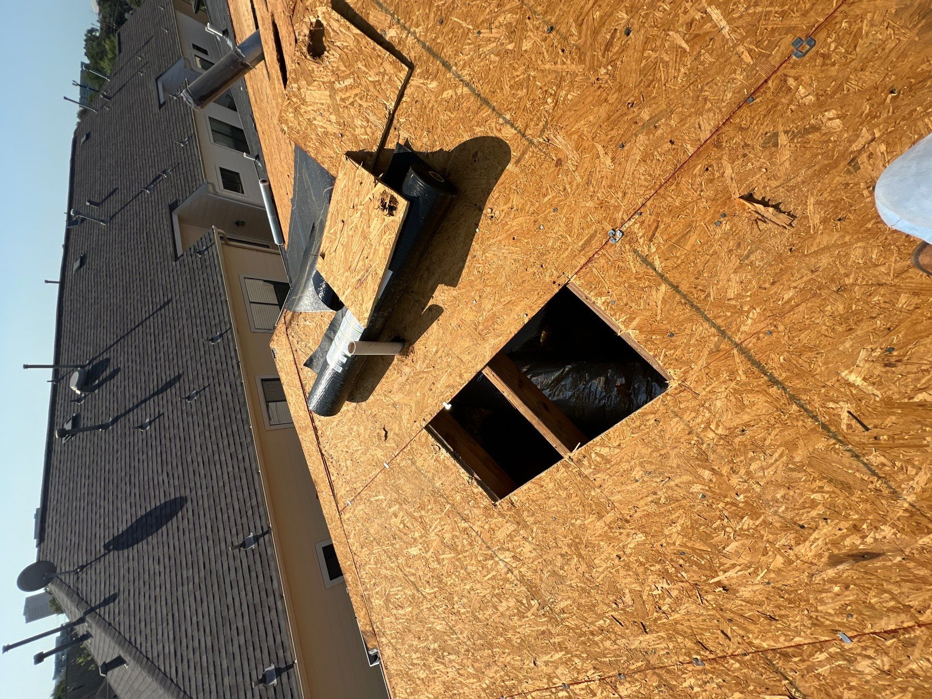 Residential Roofing Installation using Owen's Corning Duration (Lifetime) Shingles by Roof Repair Company