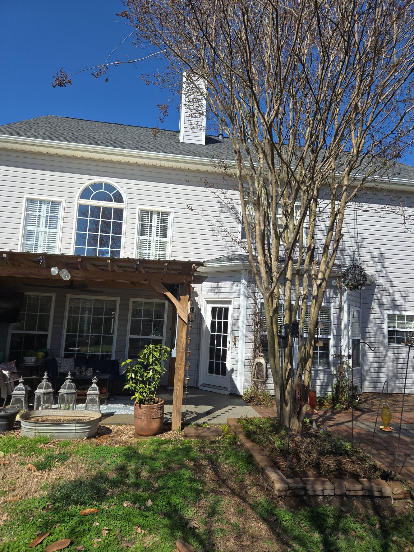 House Wash using cleaner by G&H Home Tech Pros LLC