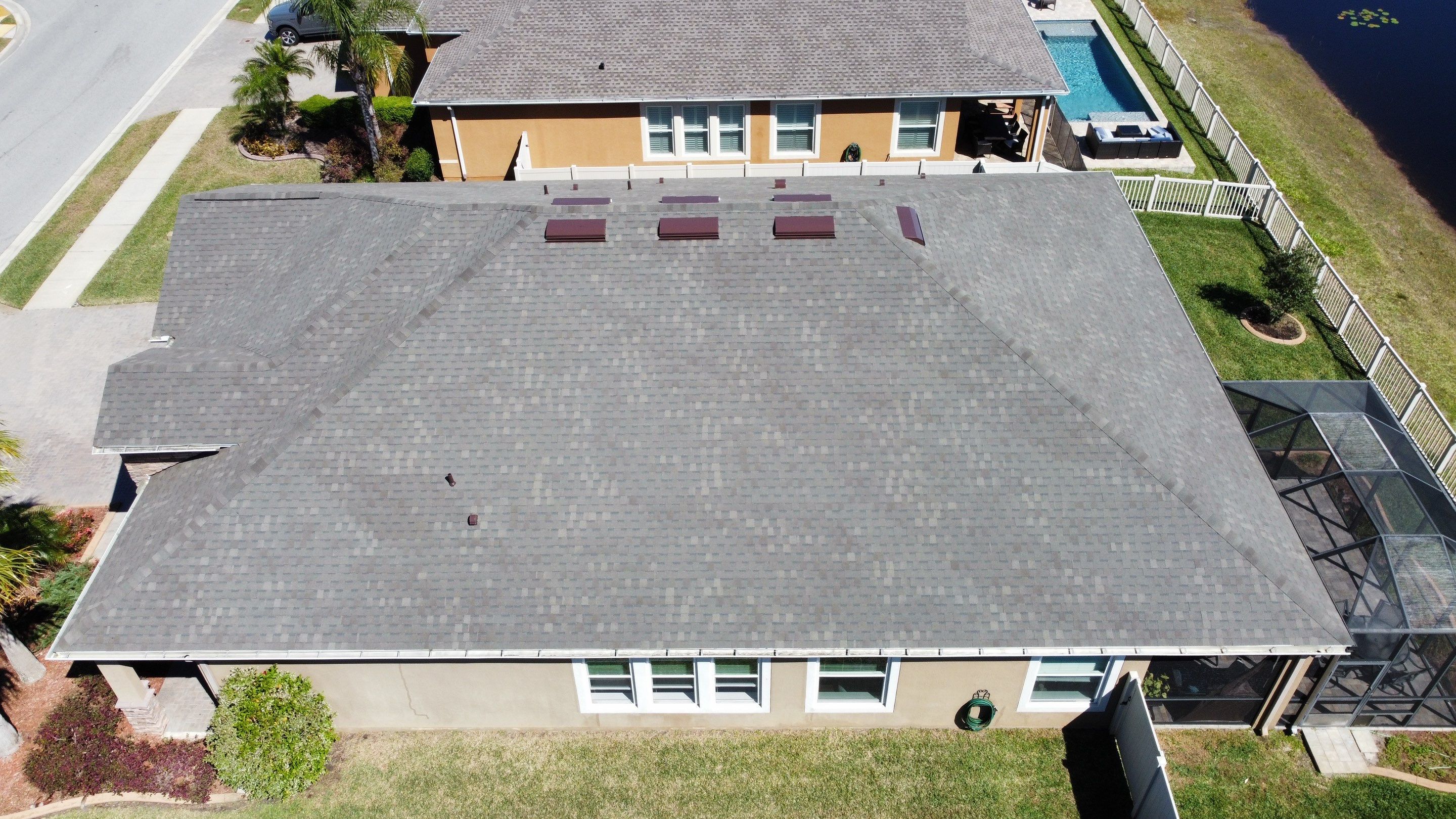 Roof Replacement in Lutz FL. by Steadfast Roofing 
