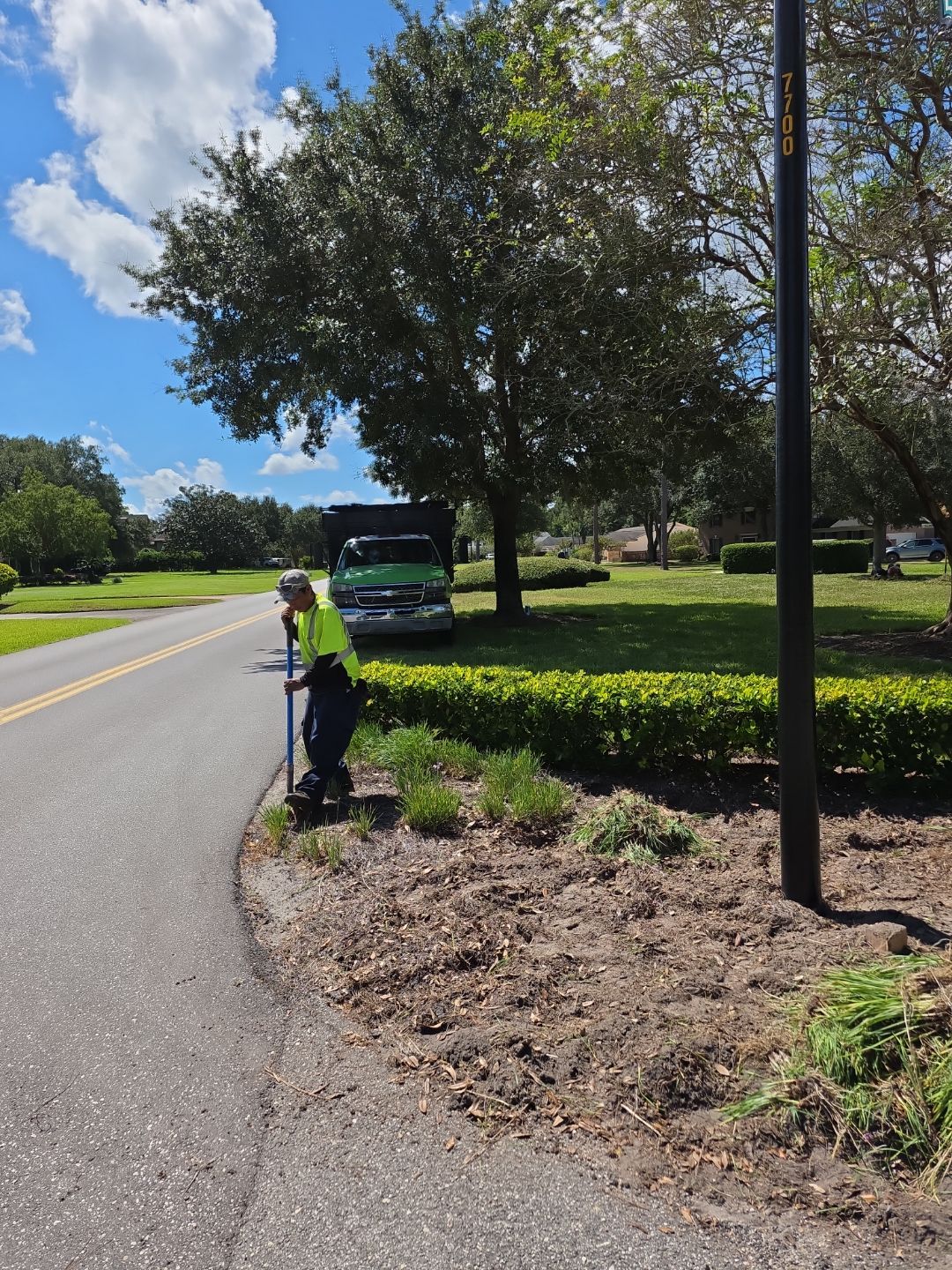 Deerwood Community | Island Landscape Replacement by ProGreen Services
