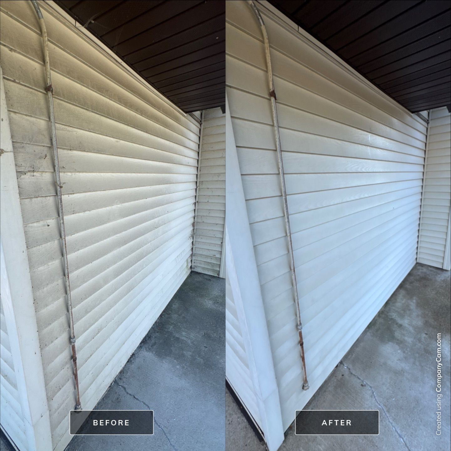 Commercial Building Wash Island Lake 176 & Roberts Rd by Simmons Power & Soft Washing