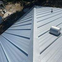24ga 1.5" Mechanical Seam Mill Finish by Total Roofing System The Metal Roof Experts