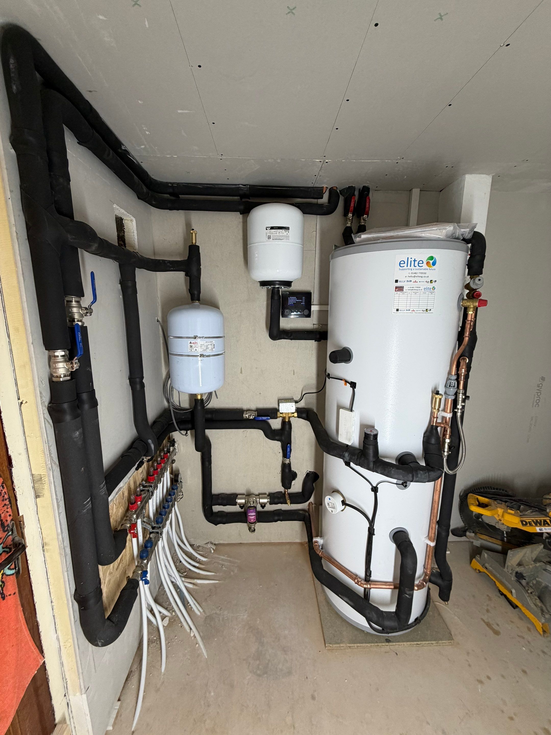 Daikin Air Source Heat Pump Install by Elite Services Group Ltd