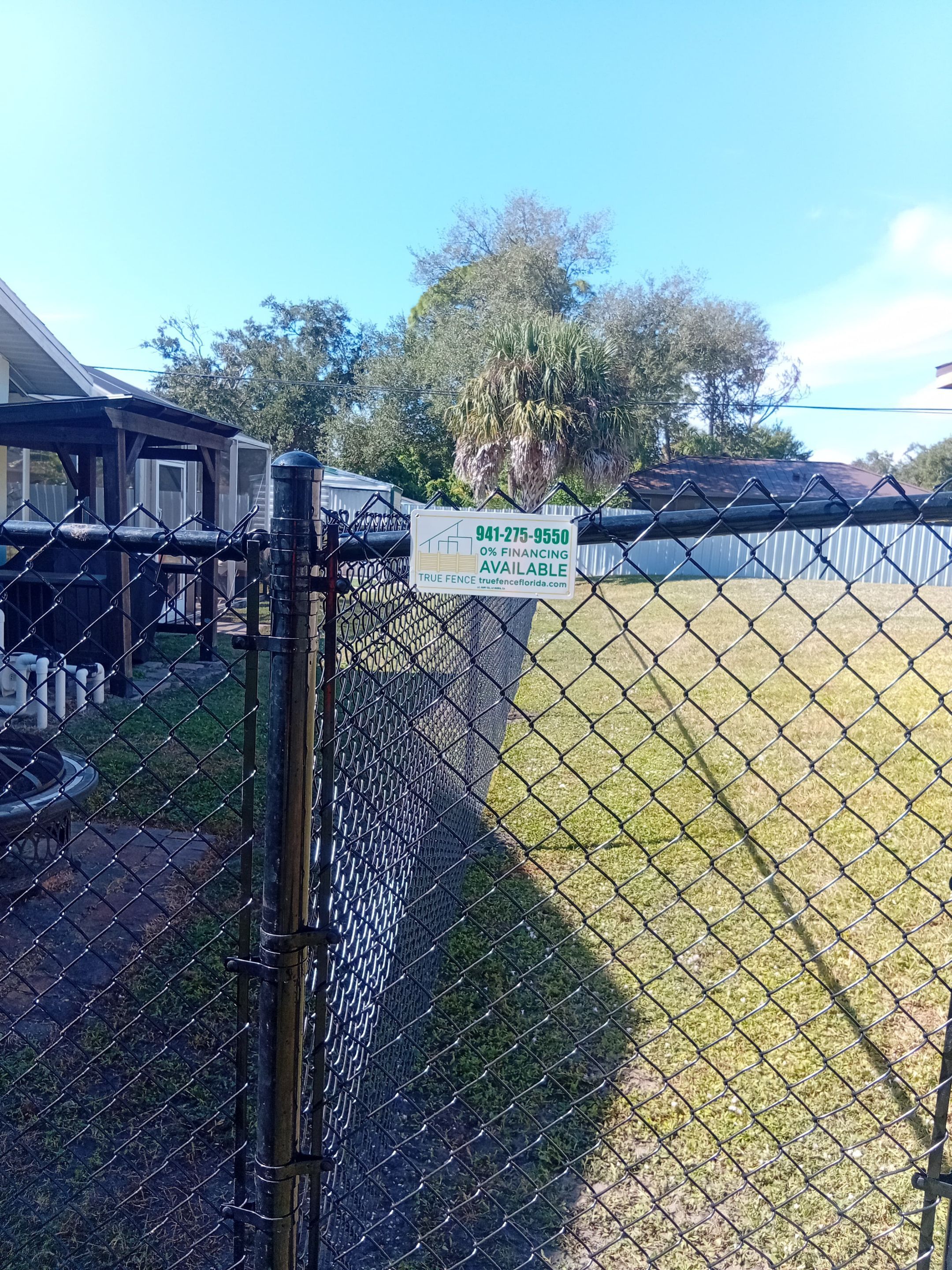 Chain Link Install in Port Charlotte by True Fence LLC