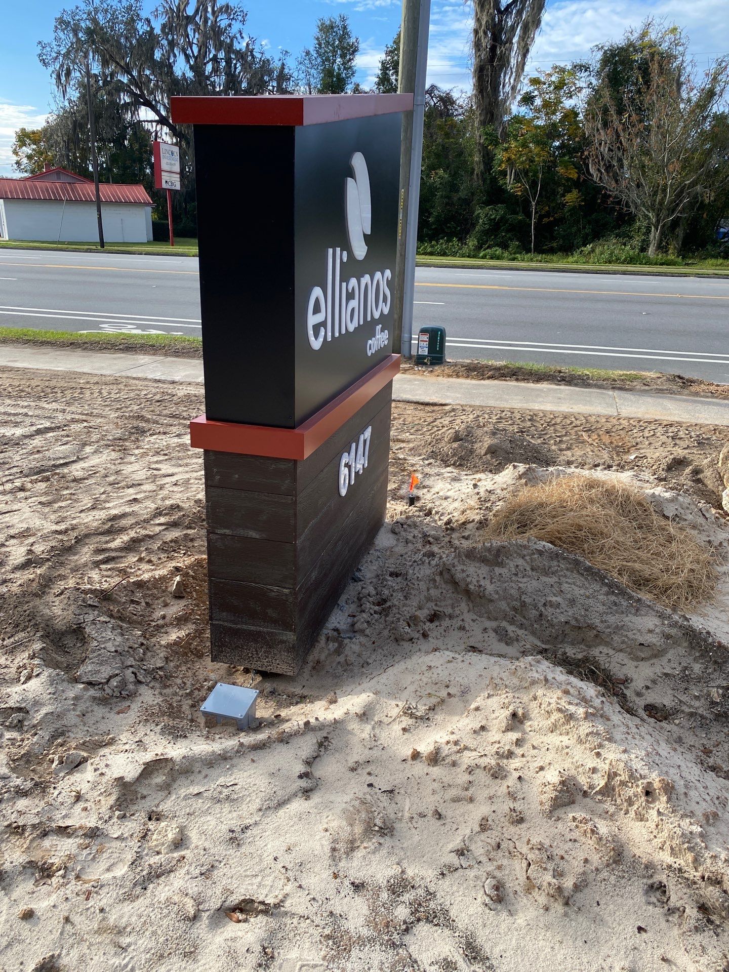 Ellianos Monument Sign by SignCrafters