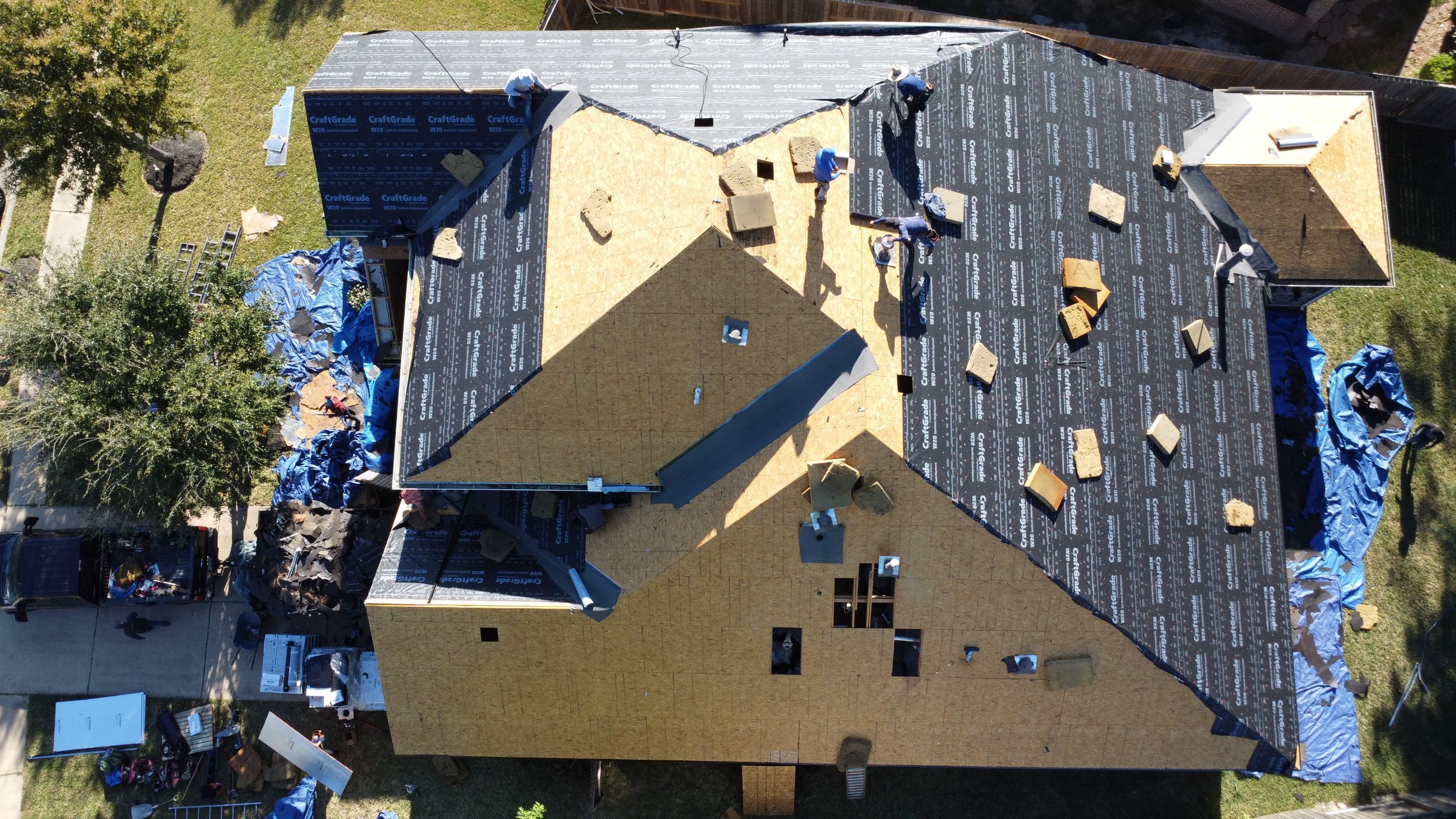 Project in Spring, Texas by Roof Top Innovations