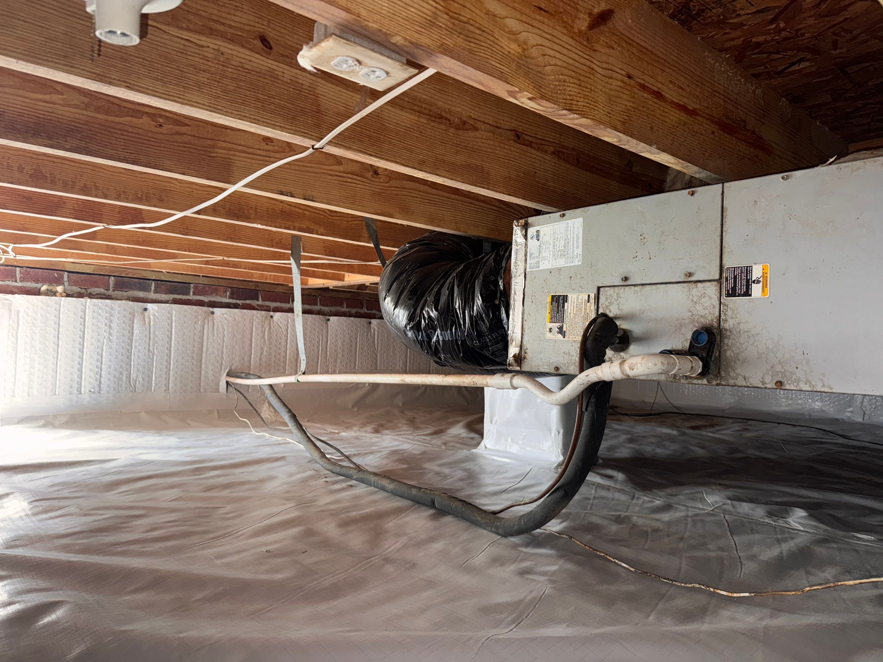 Structural Repairs inludiing sub-floor removal, new floor joists installed, girder replacmeent and dropped girder installed. by Impact Crawlspace