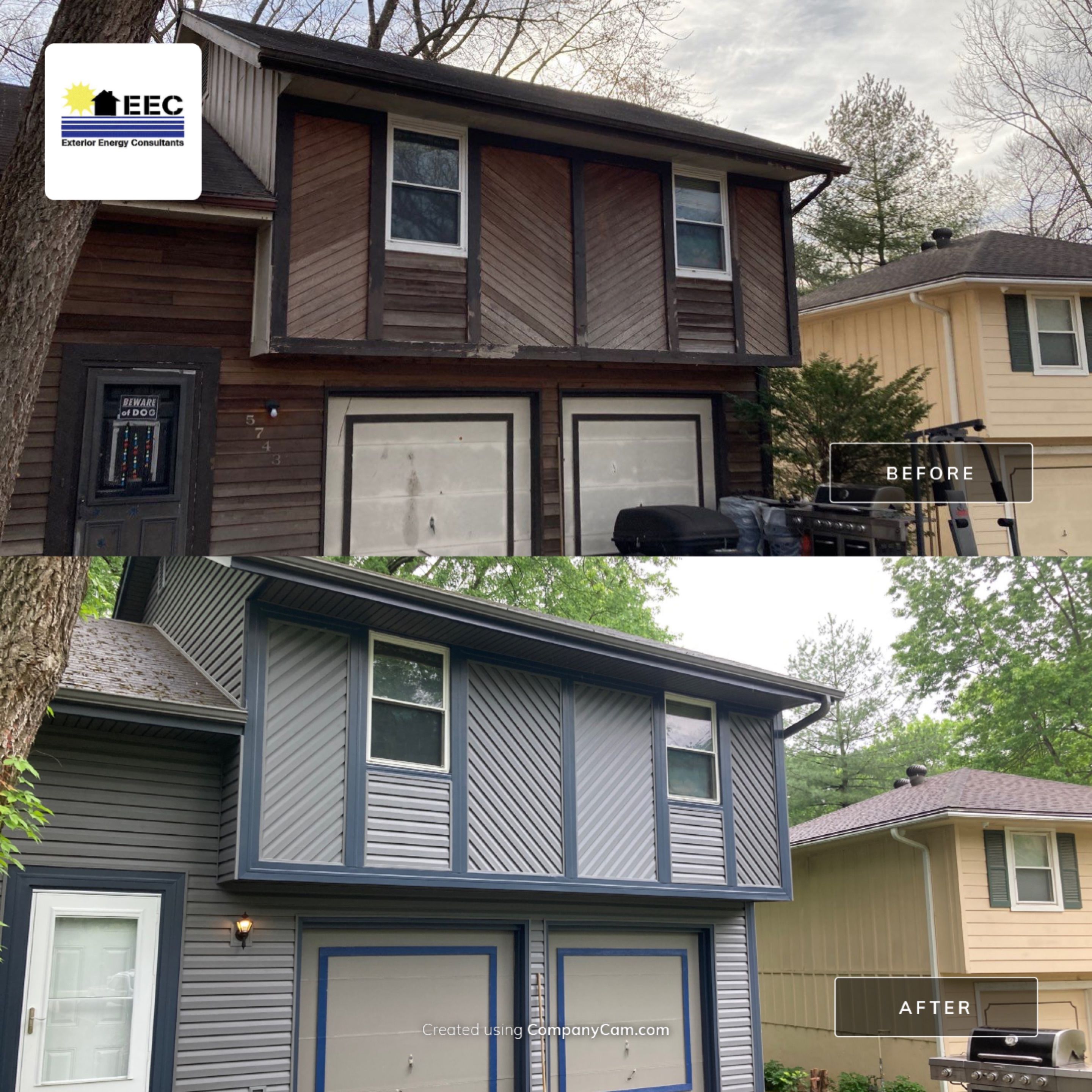 Siding Installation and Roof install with OC Oakridge by EEC  Windows, Siding & Roofing 