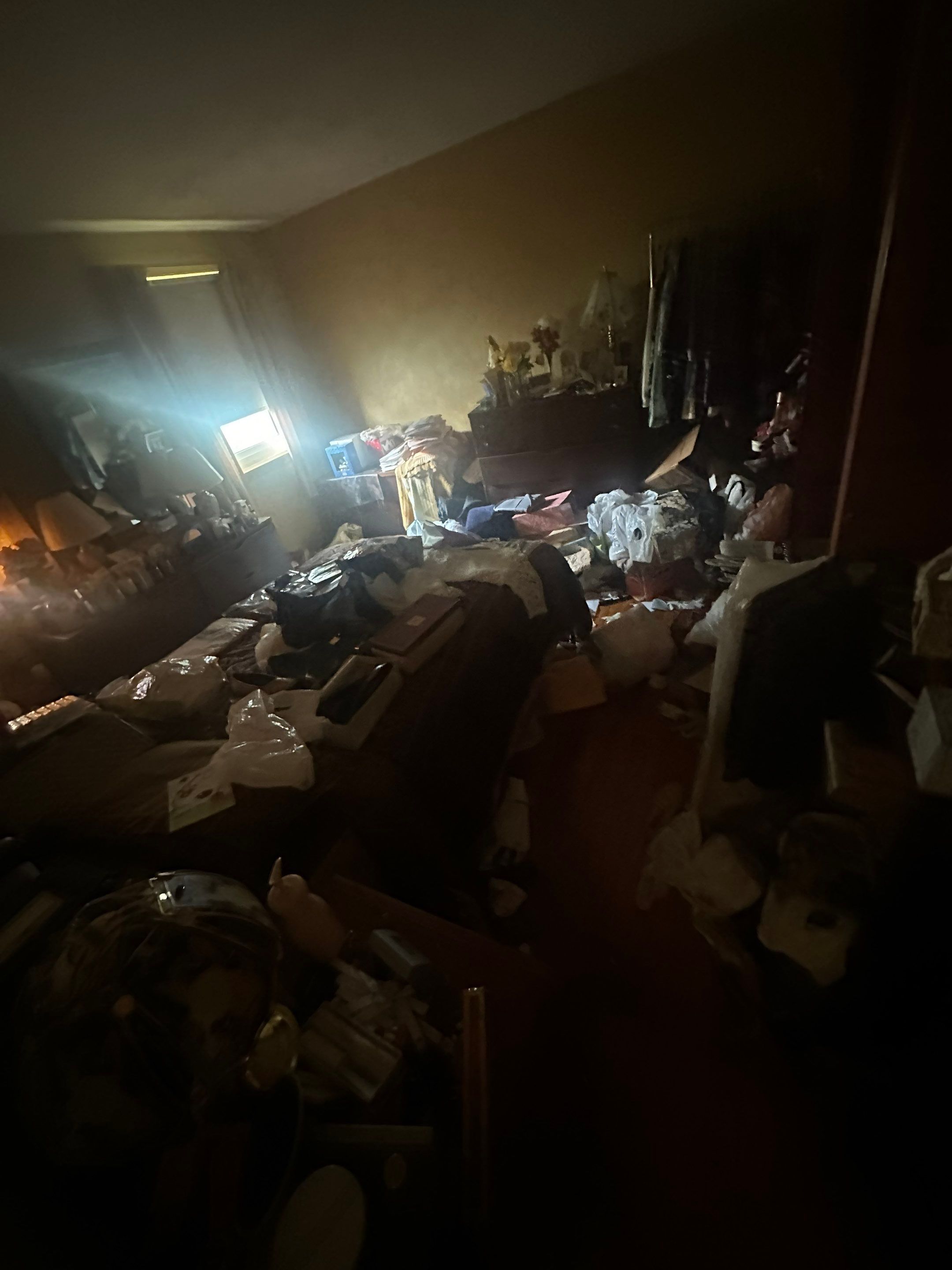 Whole house cleanout with bedbug infestation by BlueRed Restoration