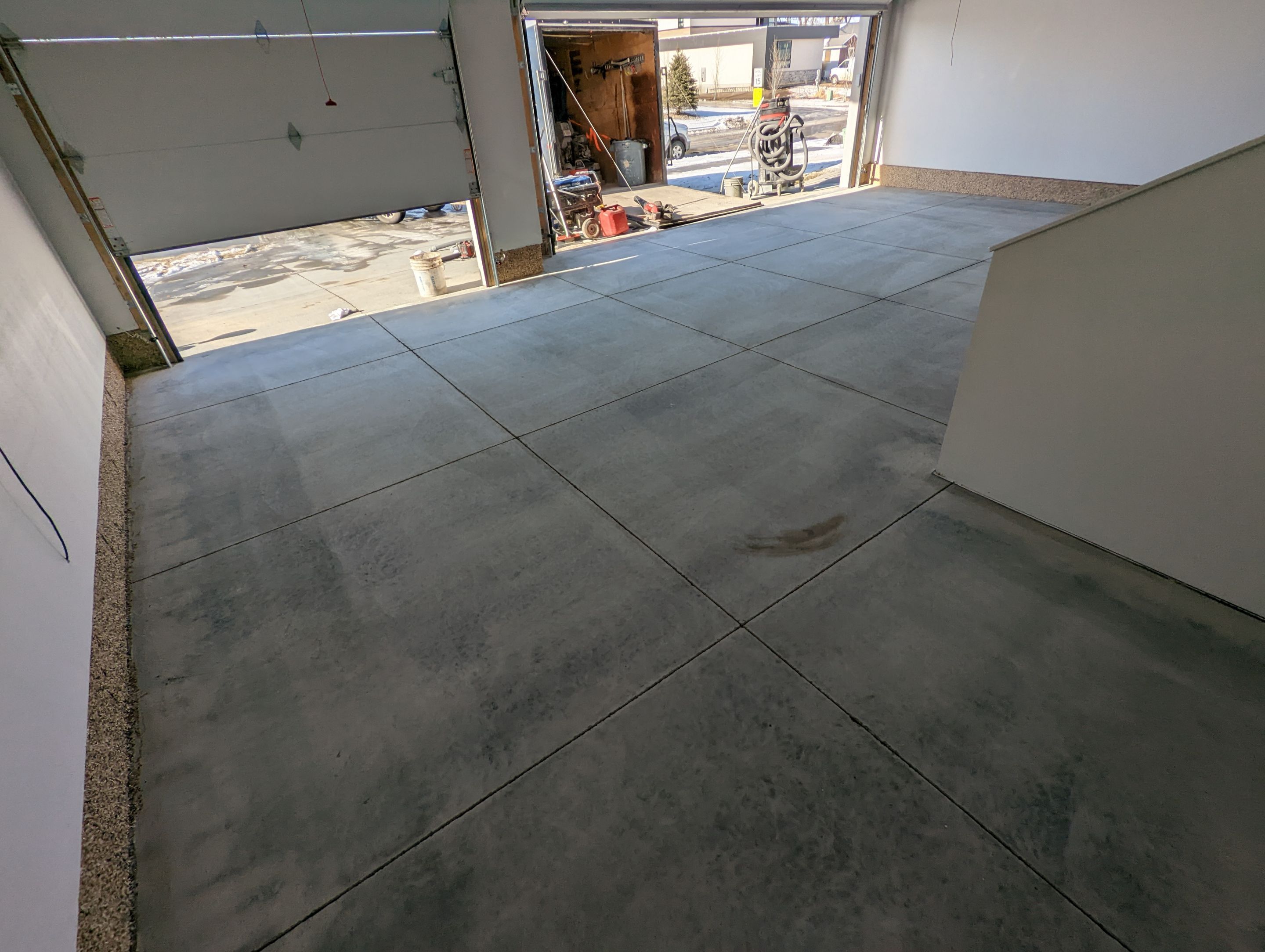 Garage using Sandstone by Select Painting, Coatings & Garage Cabinets