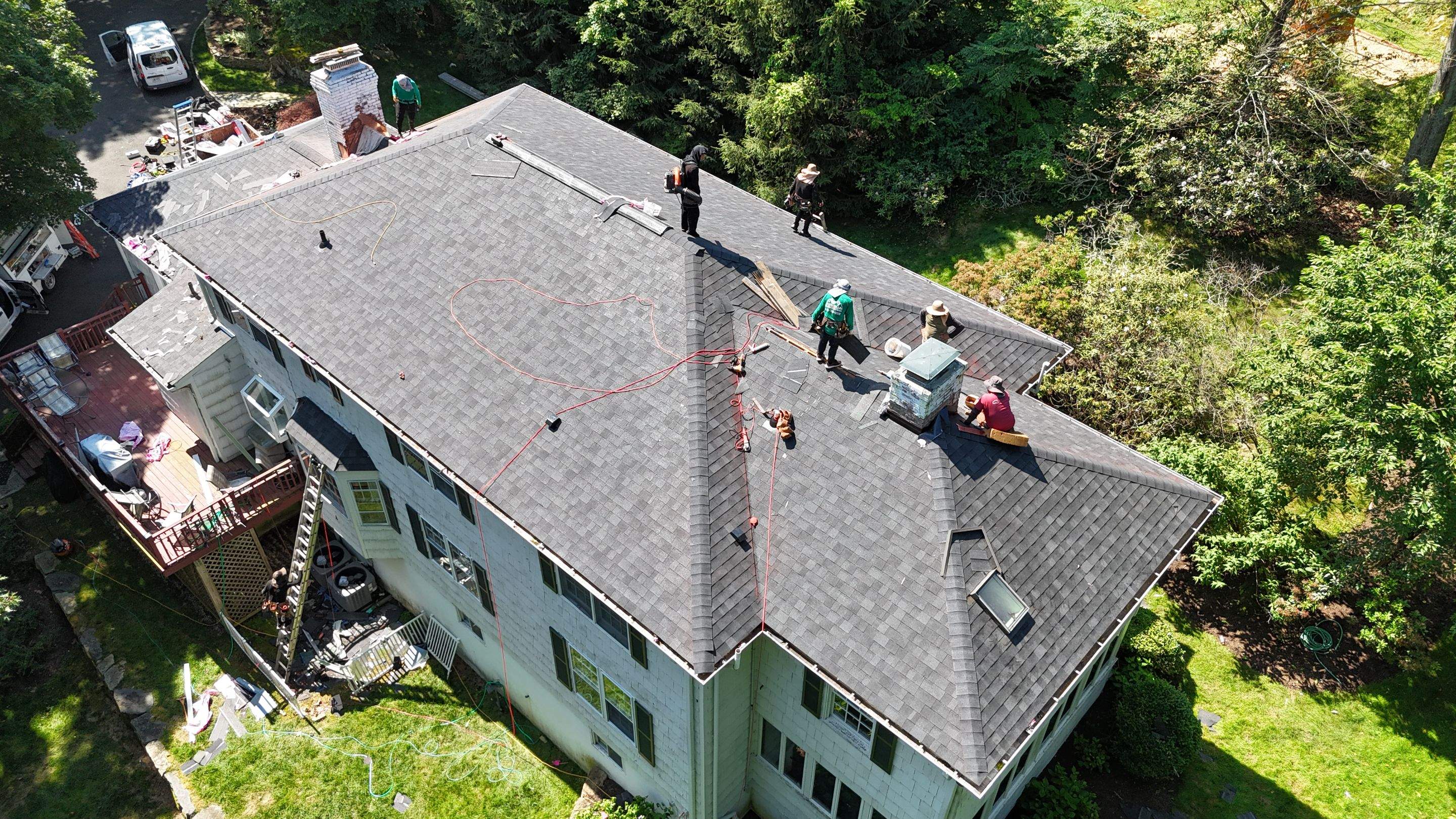 Project in Greenwich by The Energy Efficient Roofer & George's Seamless Gutters