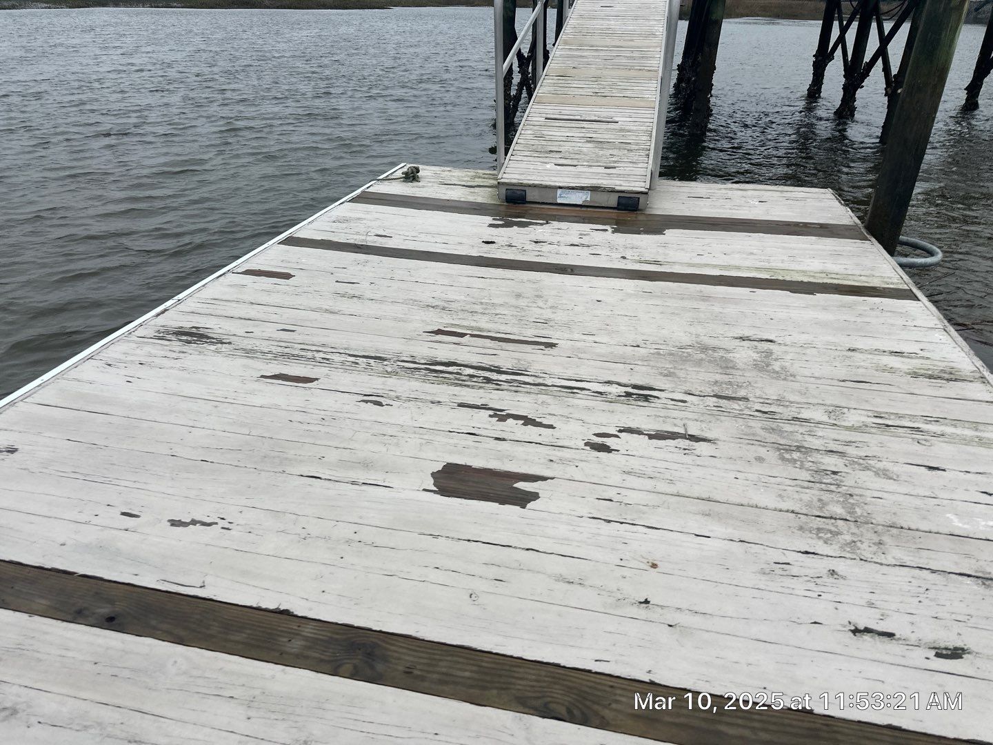 Dock using Wood Sealant by DuraSeal