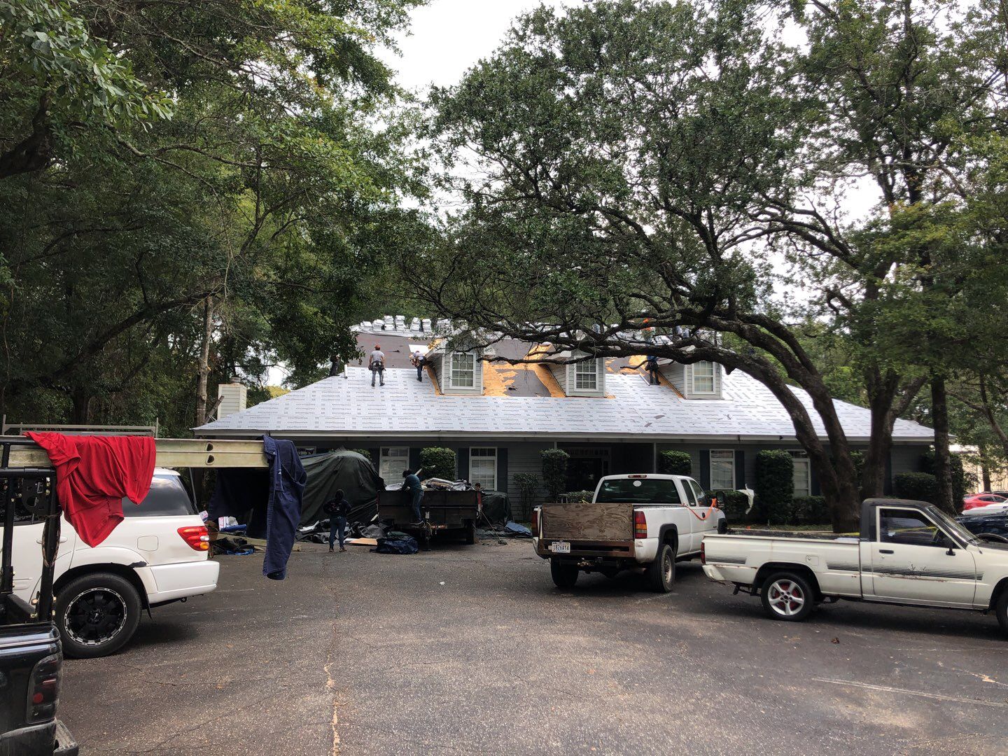 Residential Roofing Installation using Roof Replacement by American Roofing & Construction LLC