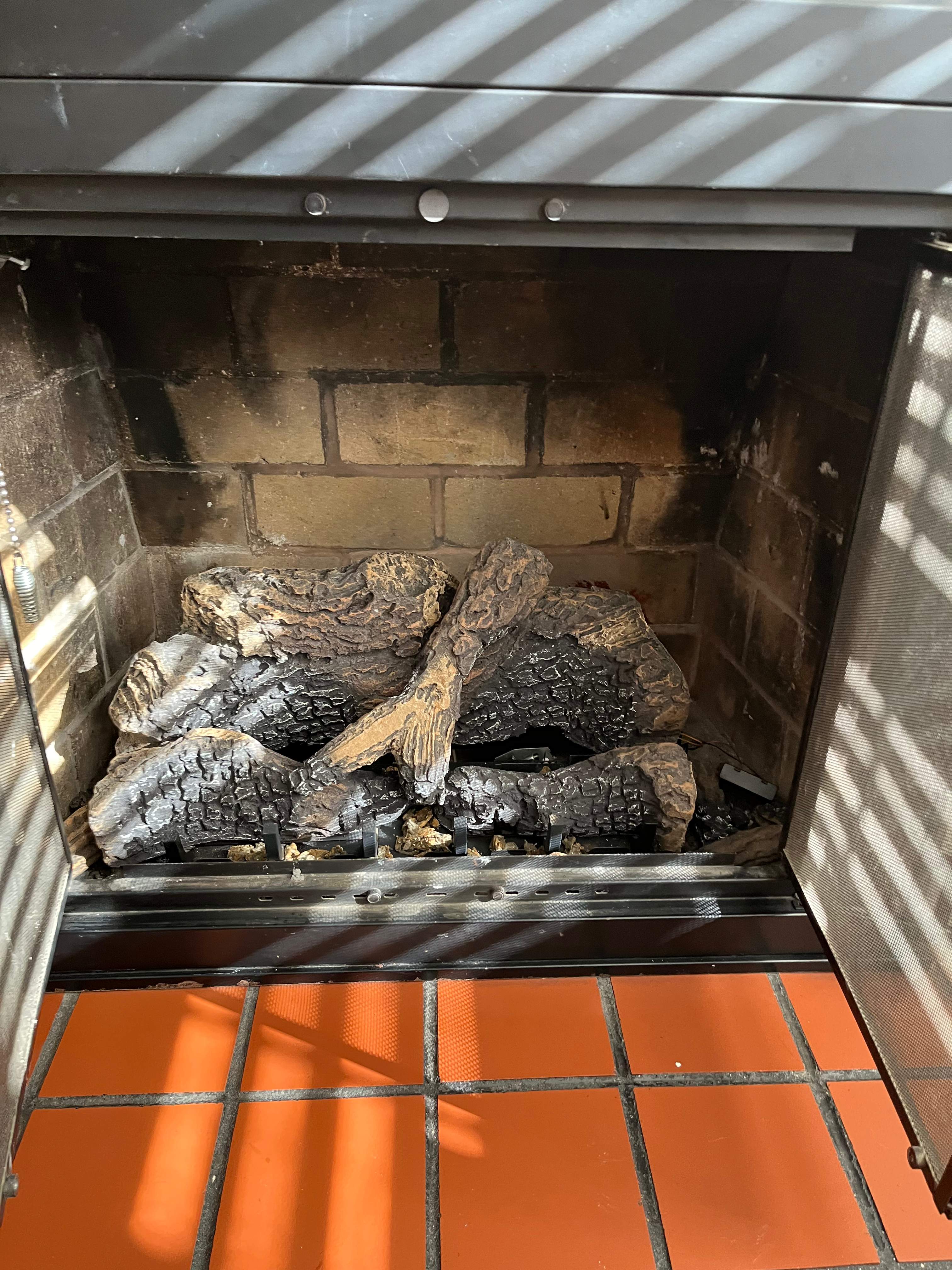 Gas Logs in Newport News by Premier Chimney and Roofing