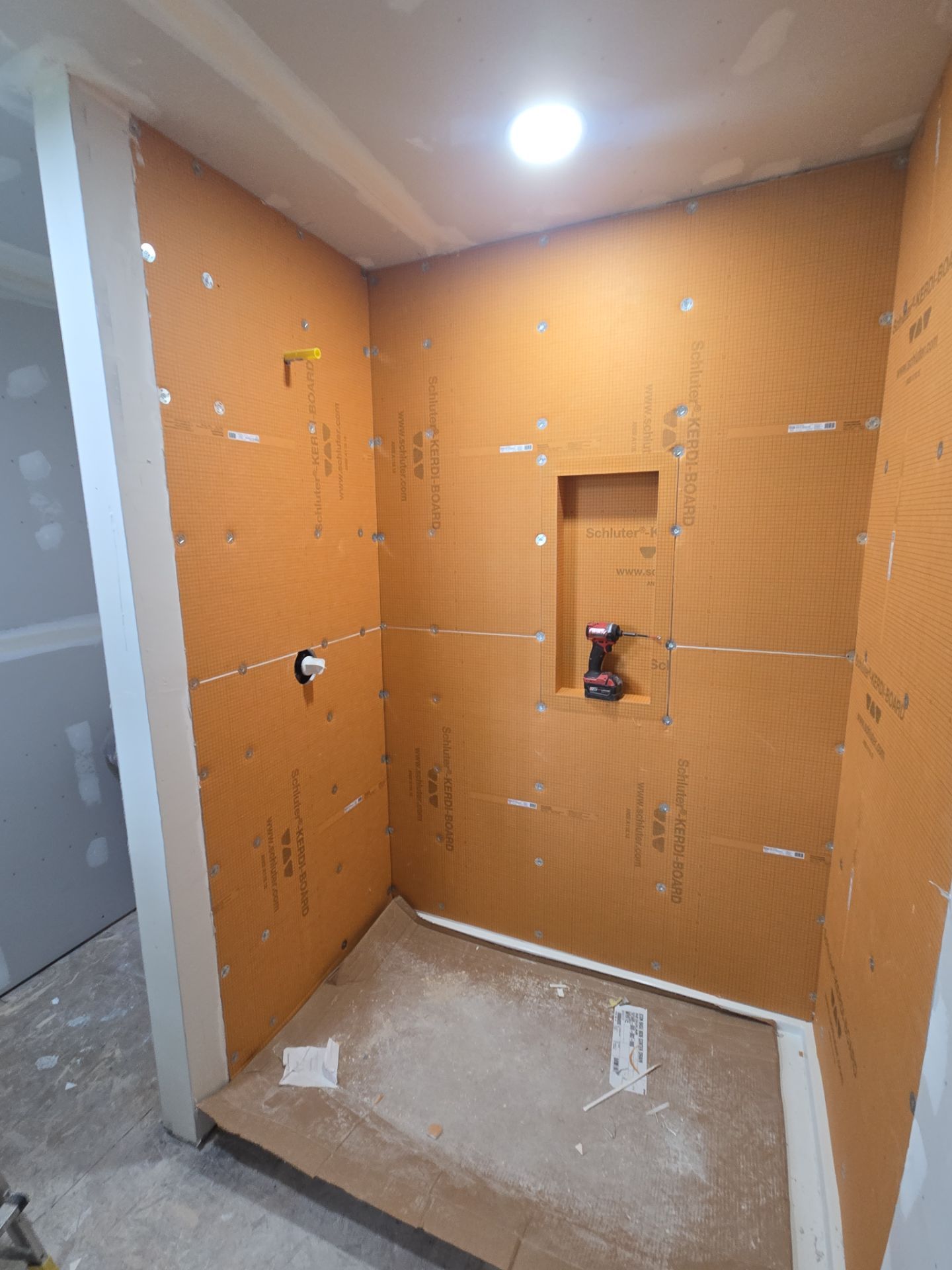 Bathroom and Powder Room Remodel by For Him Contracting