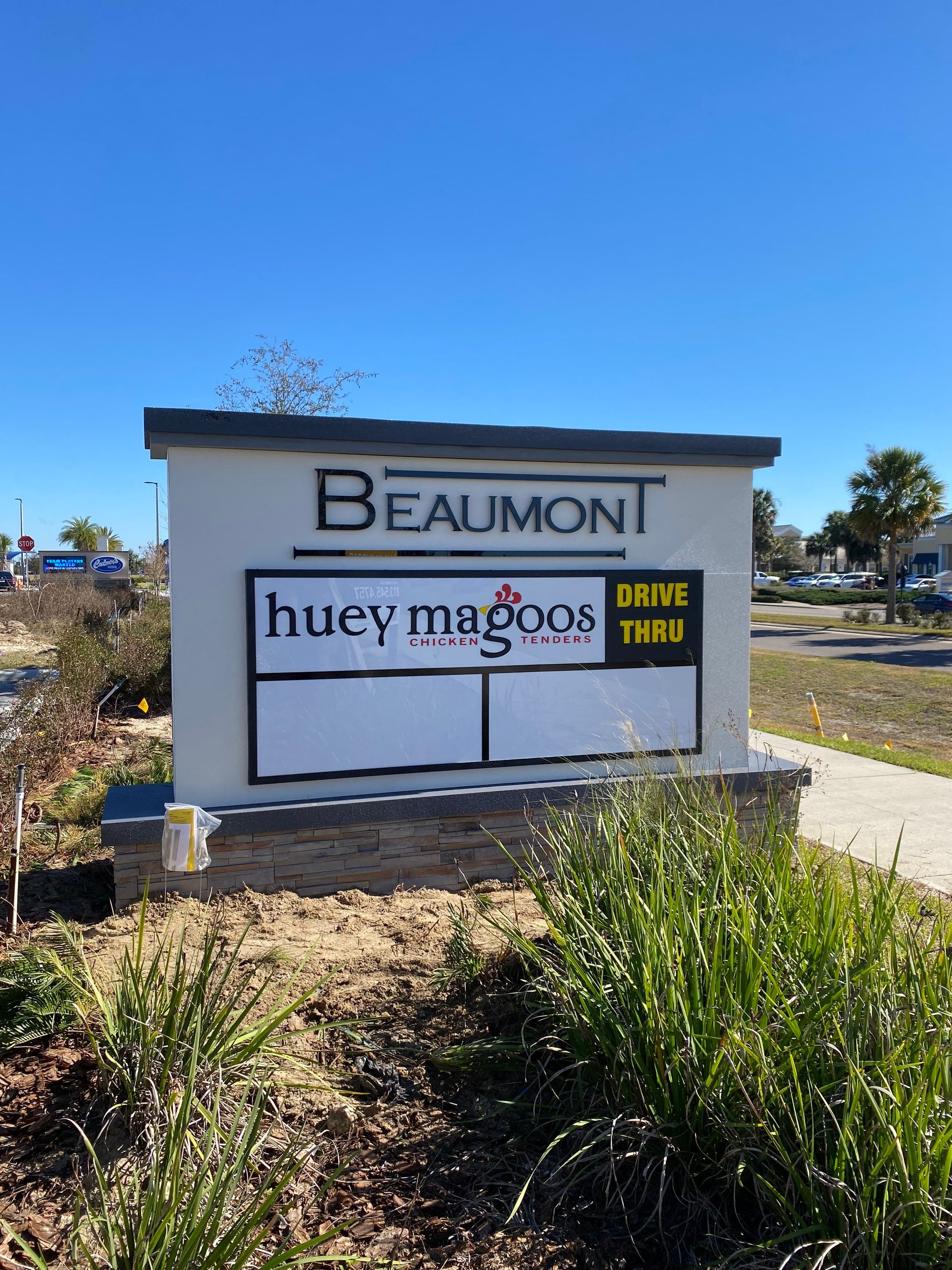 Monument Sign for Beaumont by SignCrafters