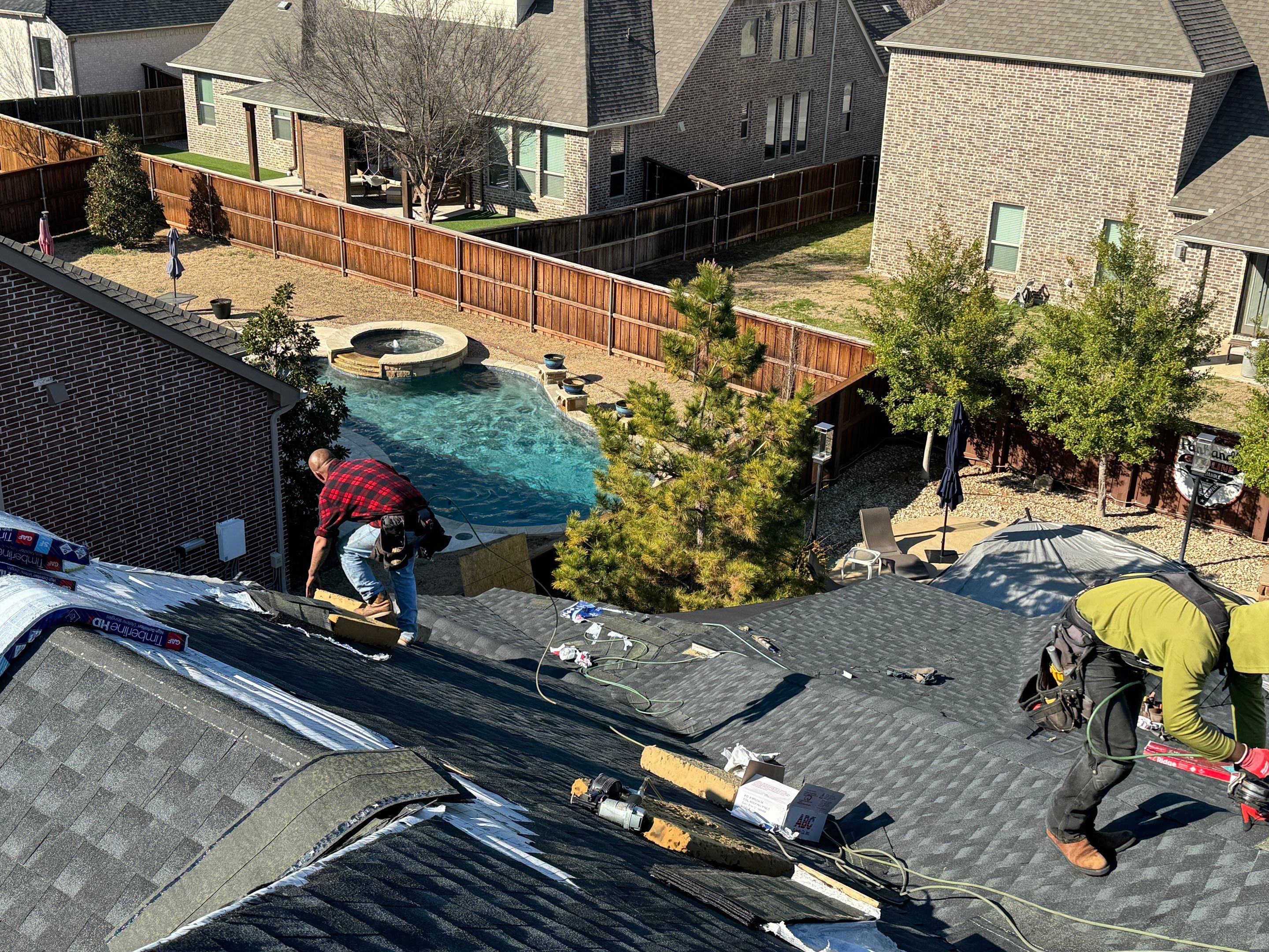 From Inspection to install over 3 years here in Trinity Falls, McKinney, Tx by NIMBUS GENERAL CONTRACTORS, LLC