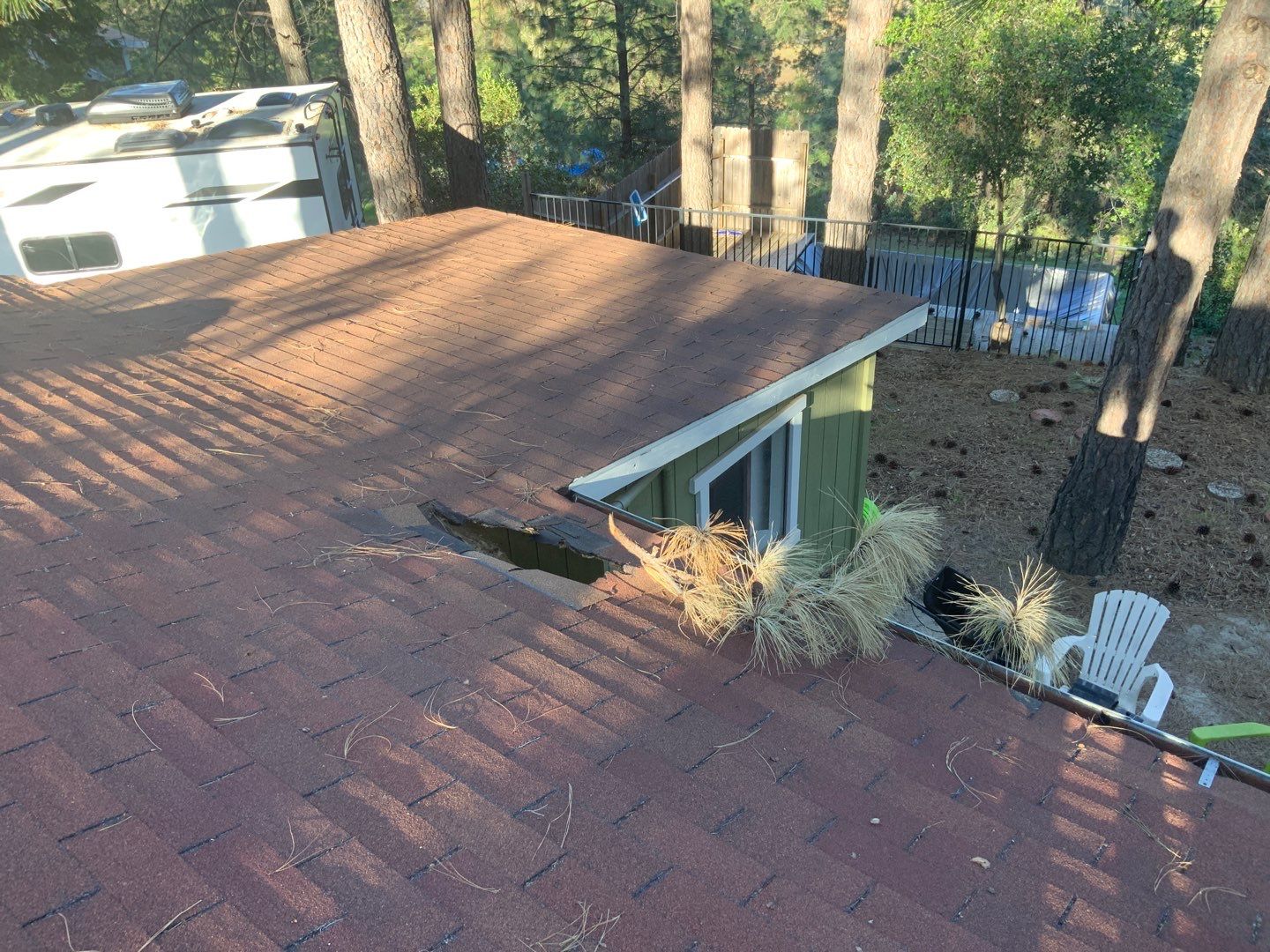 Residential Roofing Installation using Owens Corning Roofing Shingles by Byers Enterprises 