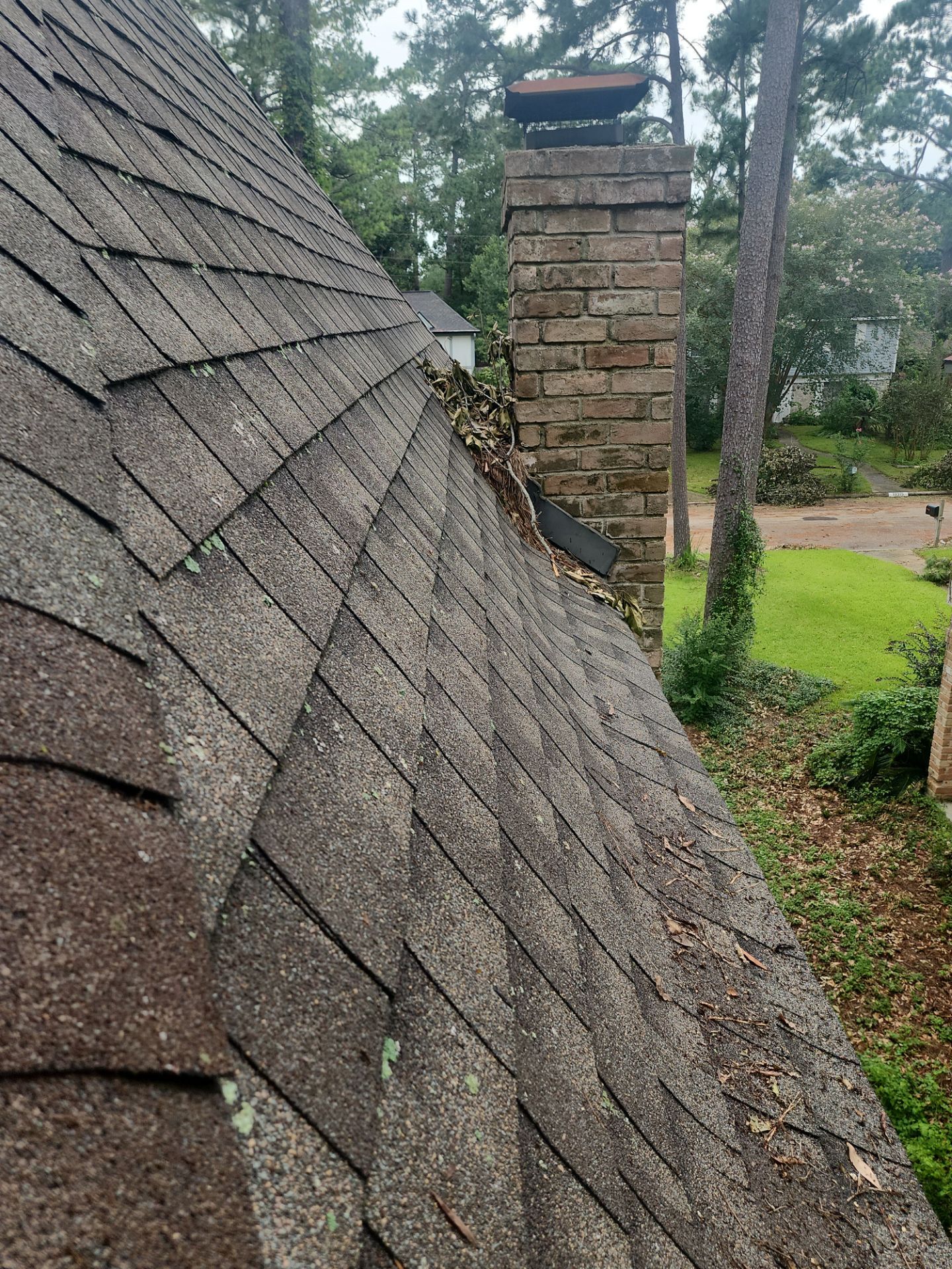 Hail Damage using Owen's Corning Duration (Lifetime) Shingles by Roof Repair Company