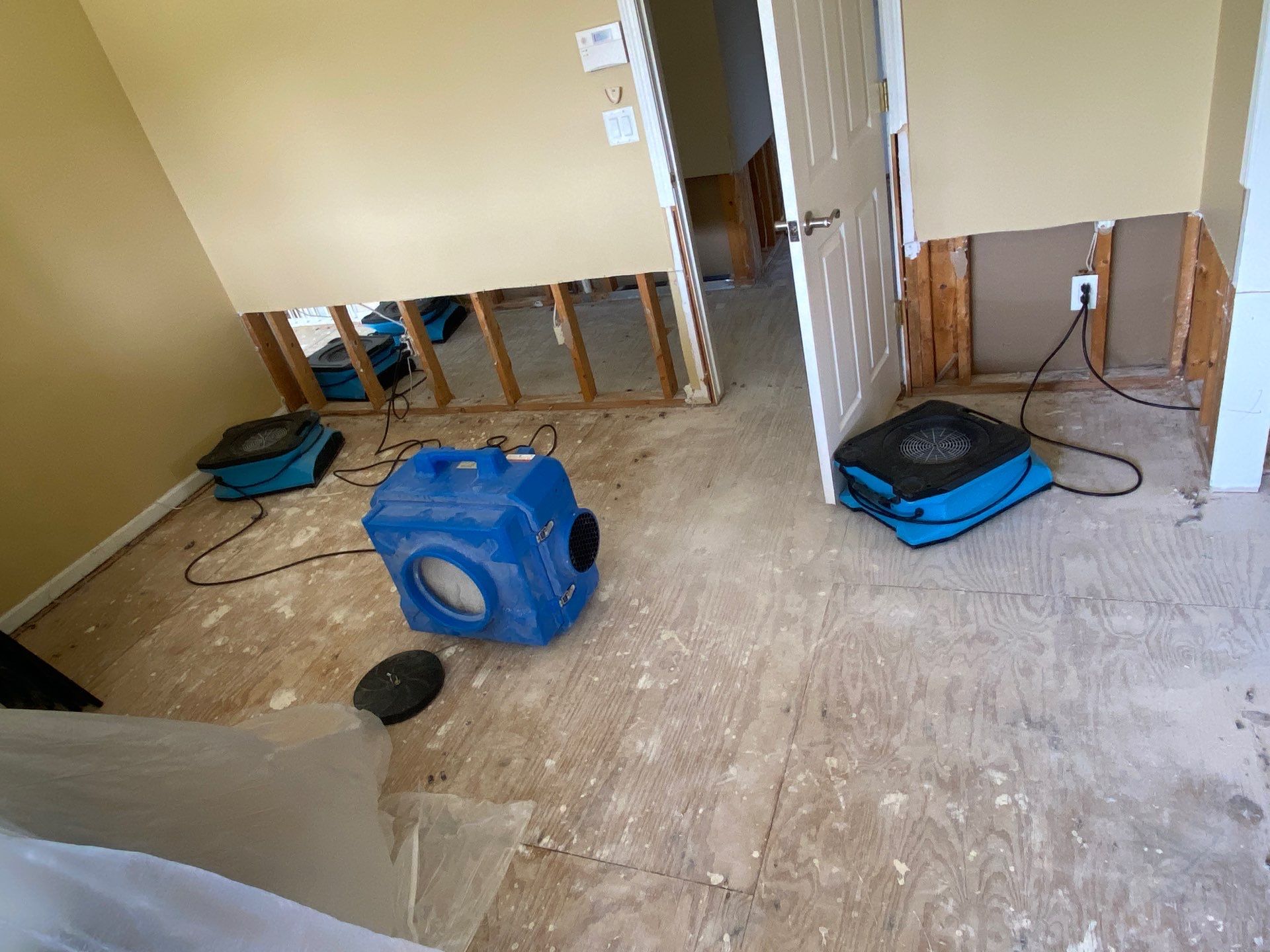 Project in Canton by EzDry Water Mitigation & Property Restoration