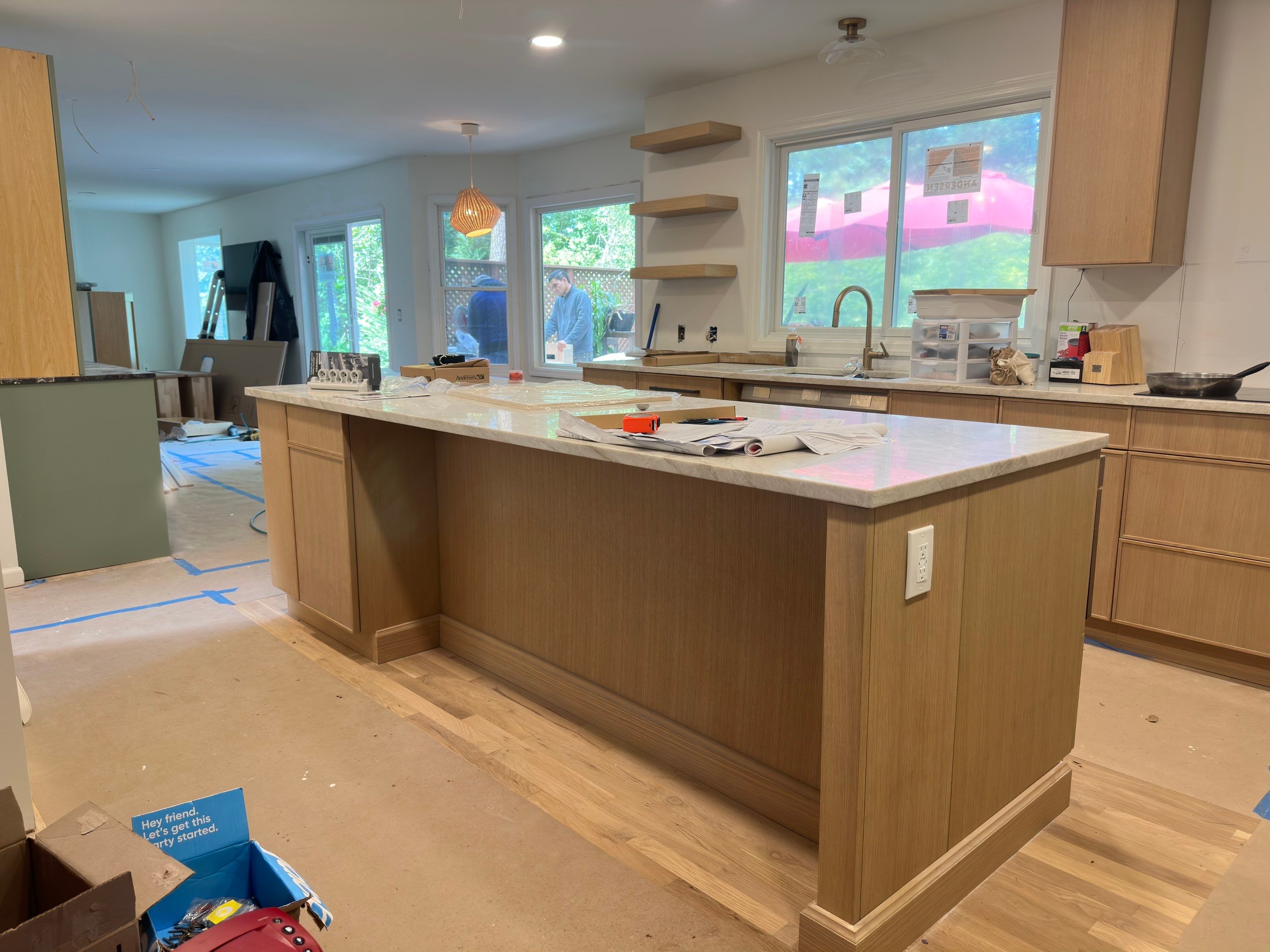 Kitchen Remodel using Cabinets by Home Concepts Construction