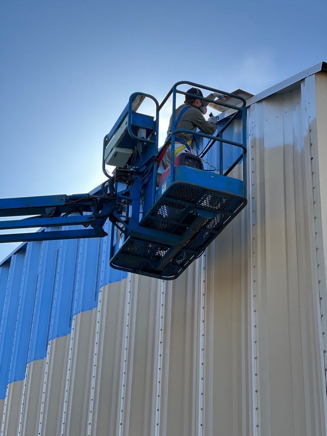 HUGE Warehouse Repaint! by Midnight Sun Painting