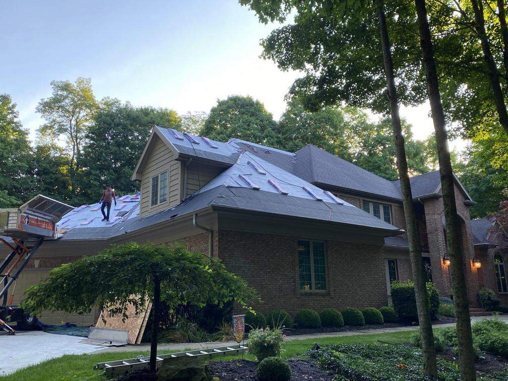 Residential Roofing Installation using GAF Timberline HDZ Barkwood by Nitro Roofing and Construction