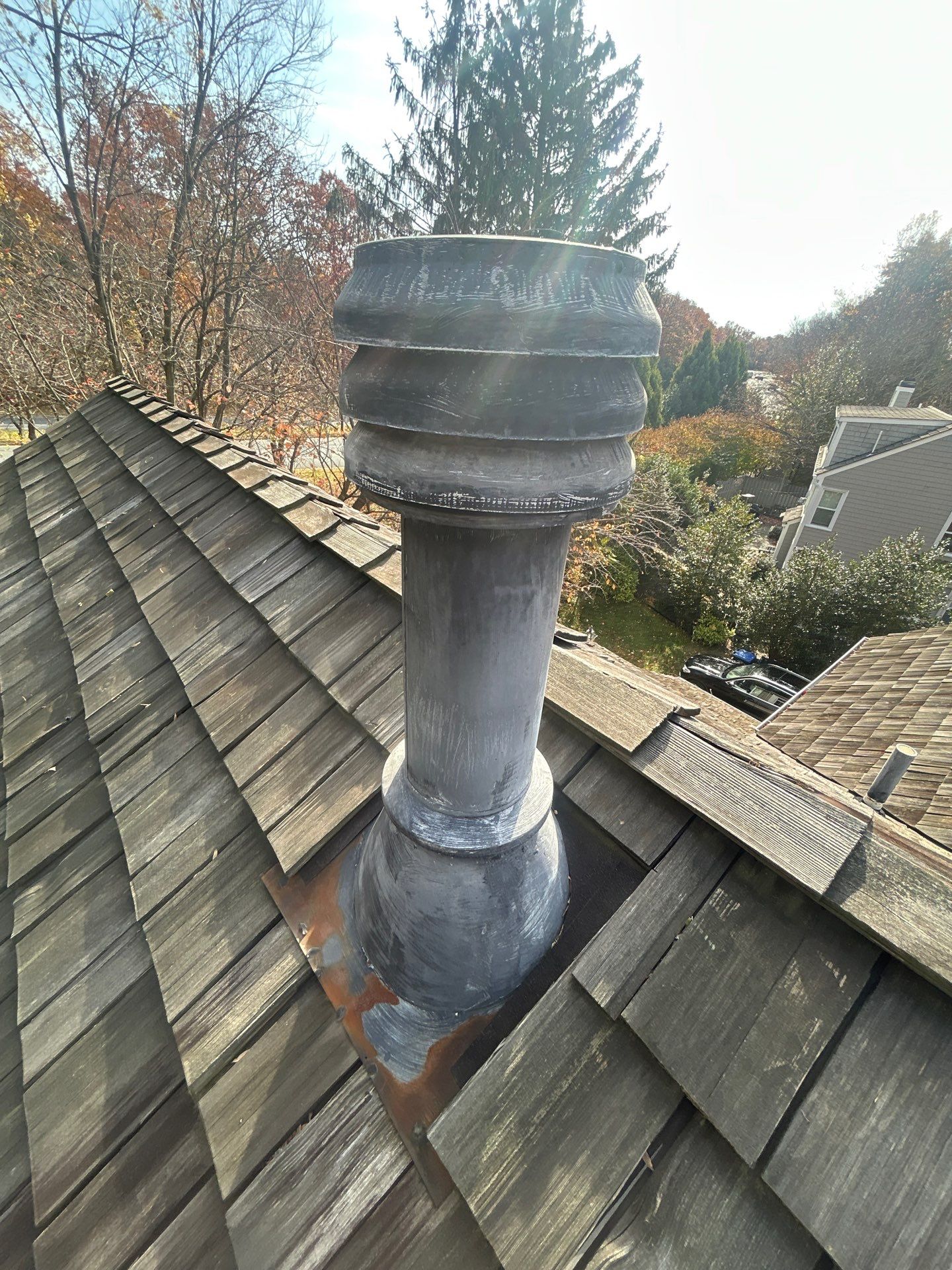 Reston :  Residential Roof Replacement with Brava Synthetic Cedar Shake Class C Natural  by RM Banning, Inc.