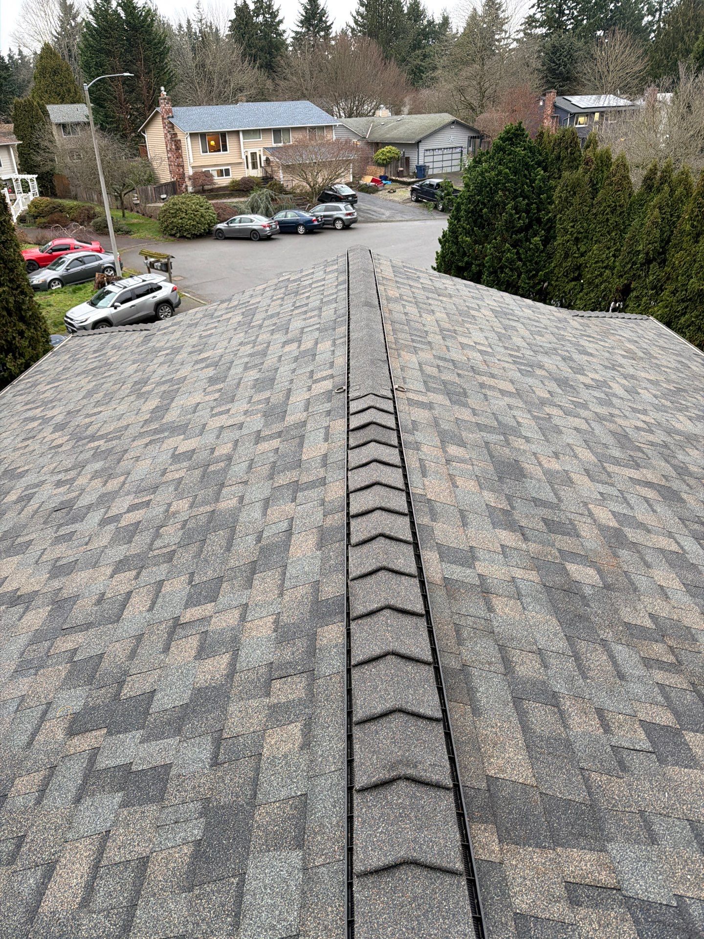 Residential Roofing Installation using GAF UHDZ Shingles by Roofing Formula LLC
