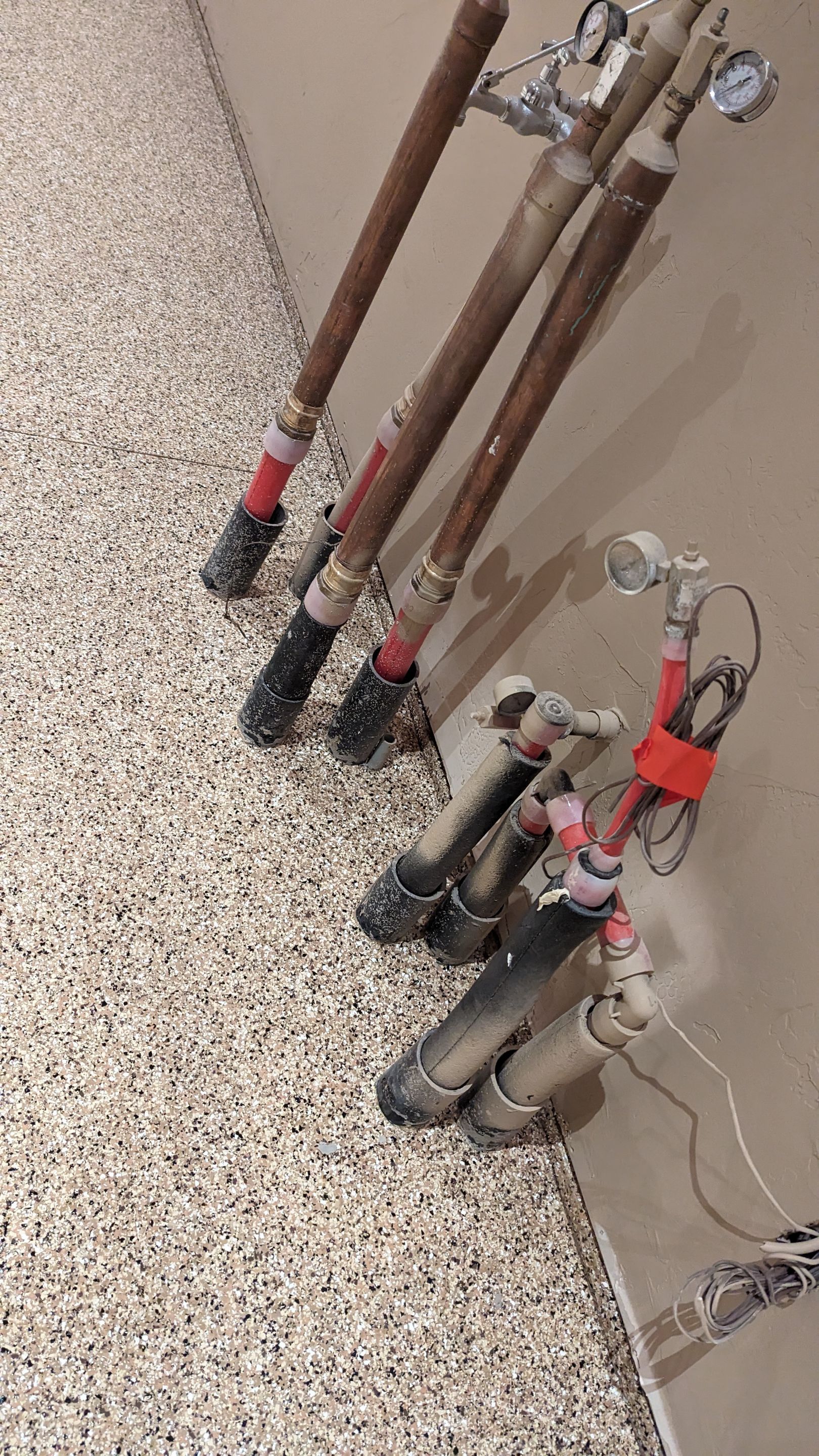 Shop Transformation using Sandstone by Croc Coatings, LLC