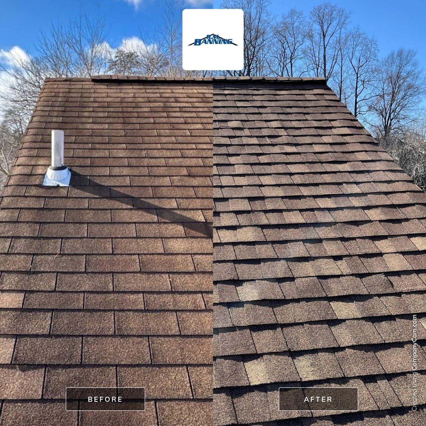 Springfield CertainTeed Landmark in Resawn Shake by RM Banning, Inc.