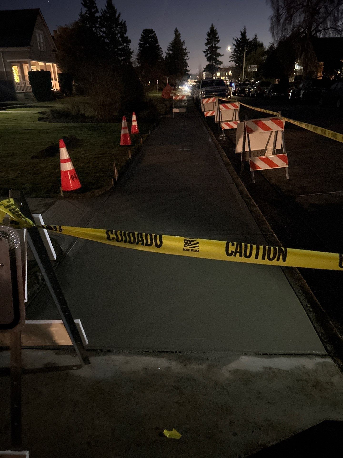 Opal Blue | Concrete Sidewalk by Jireh Asphalt & Concrete Inc 