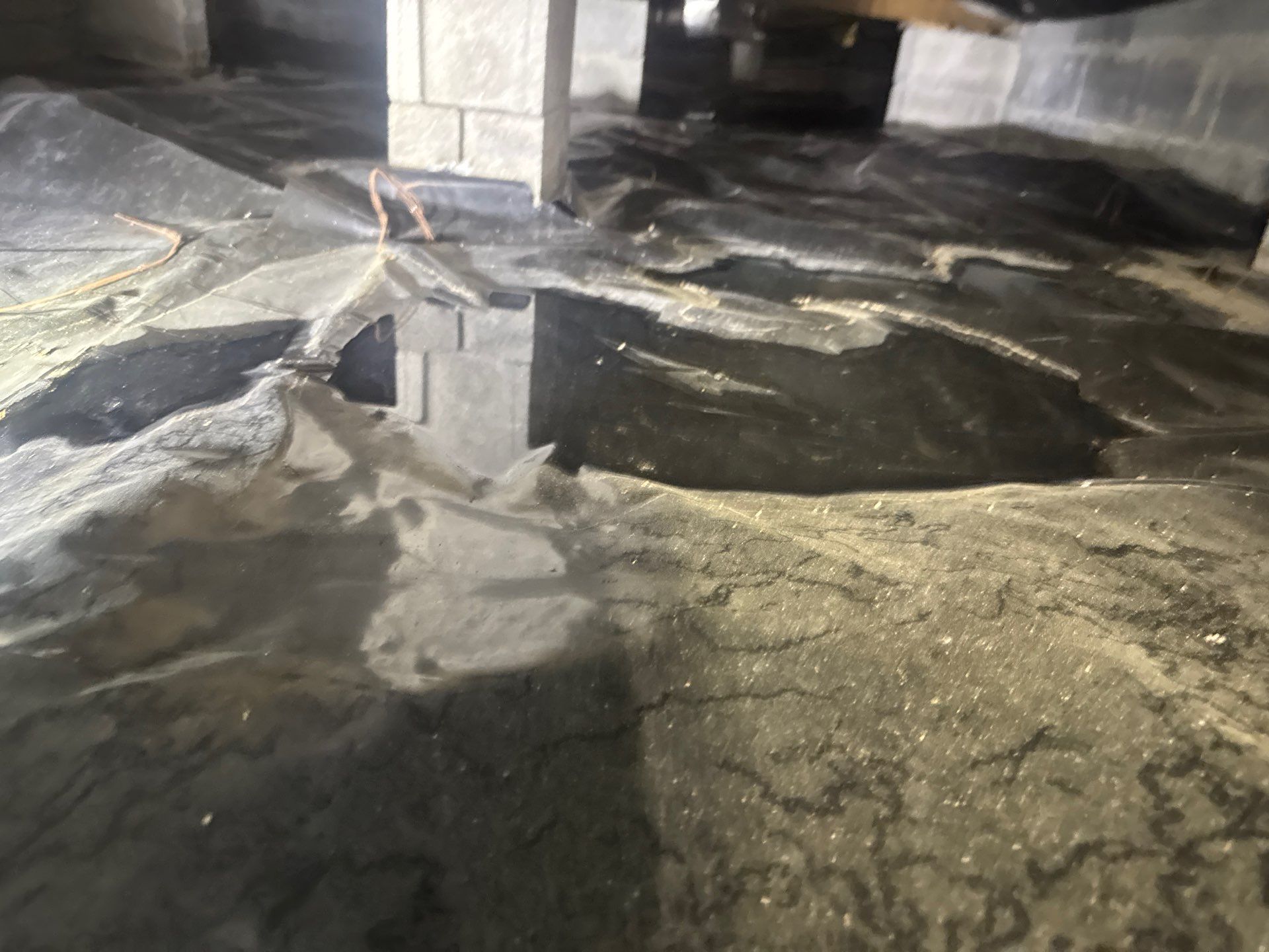 Project in Spring Grove by Patriot Crawl Space Repairs