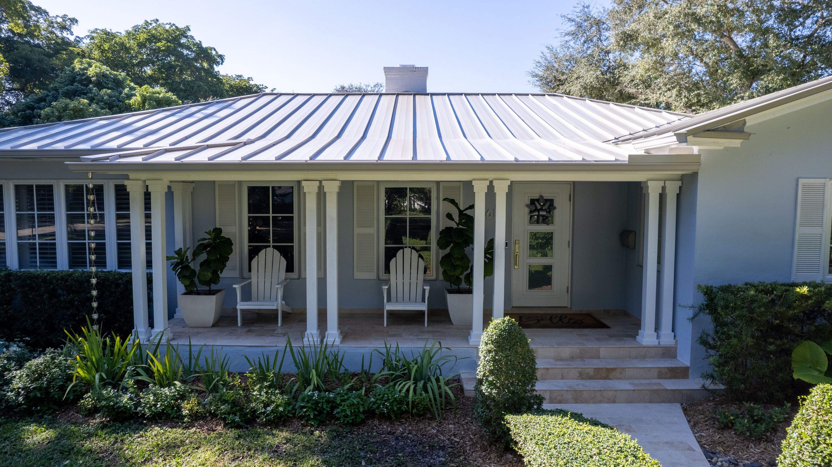 Metal Roof - Galvalume - Ash Gray by Istueta Roofing