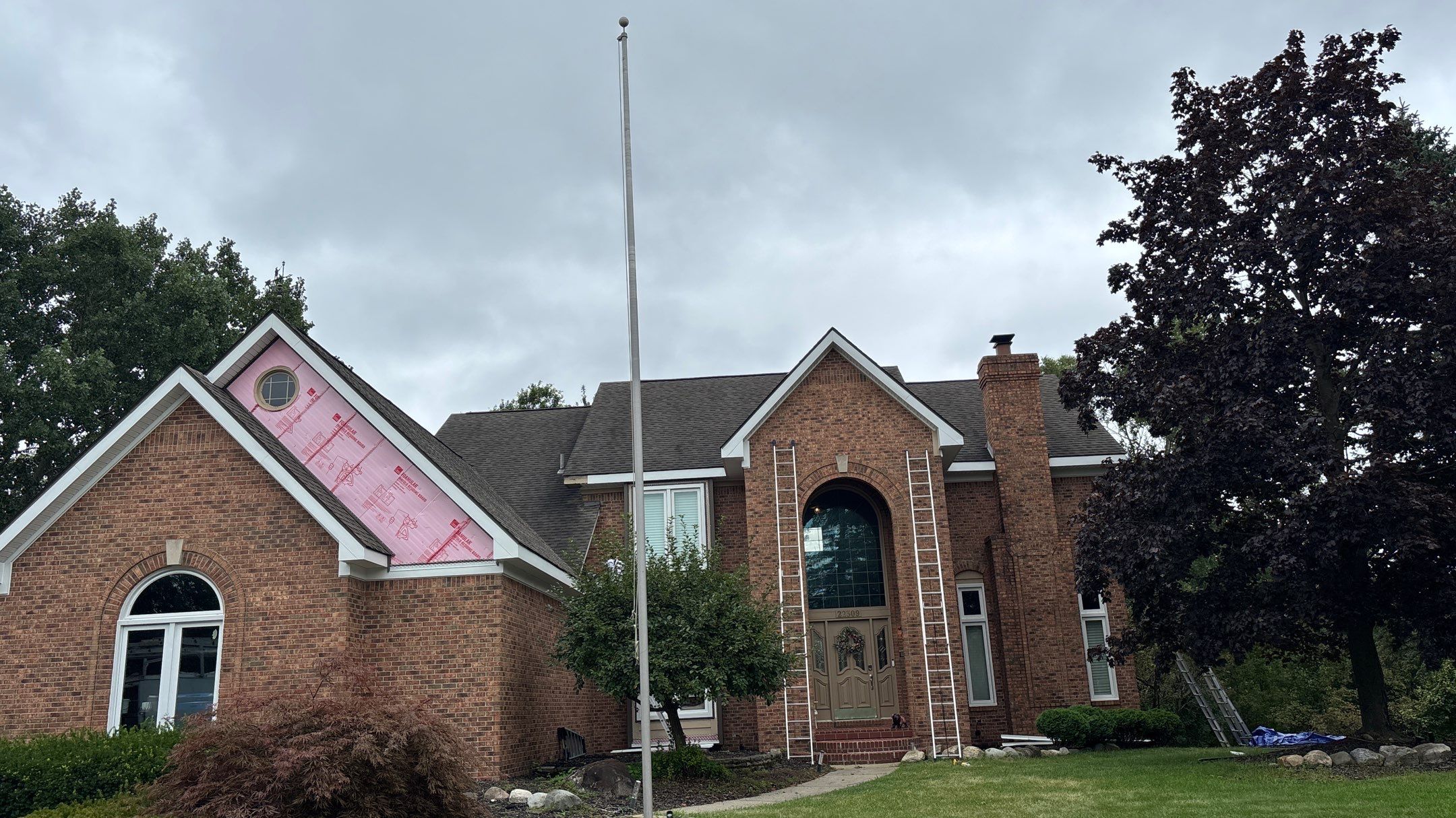 Siding Replacement using Alside Odyssey D4" Flagship Brown by 180 Contractors