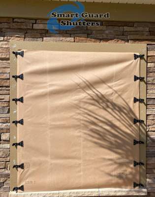 Hurricane Fabric in Tan