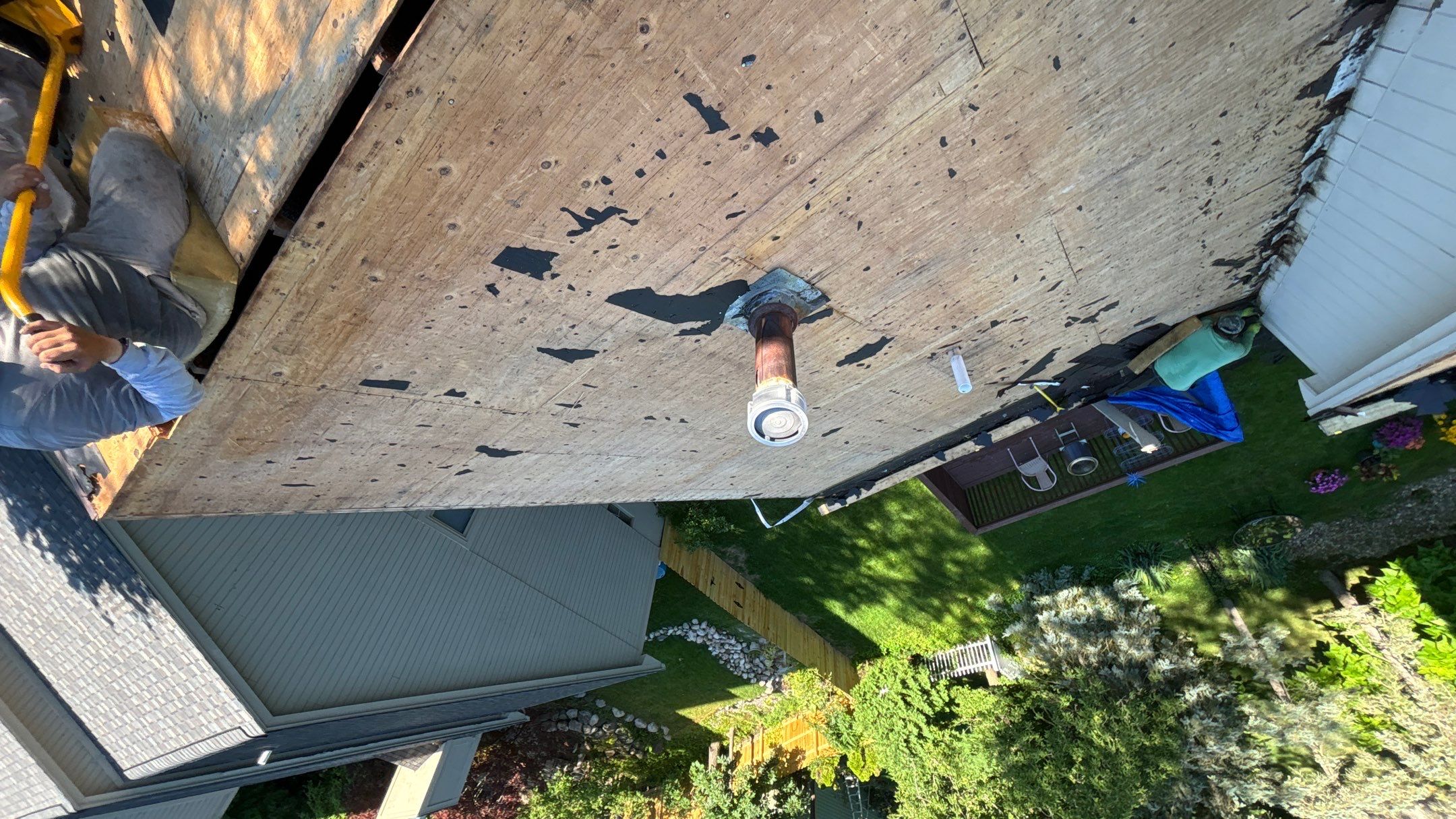 Roof Replacement using CertainTeed Landmark Weathered Wood by 180 Contractors
