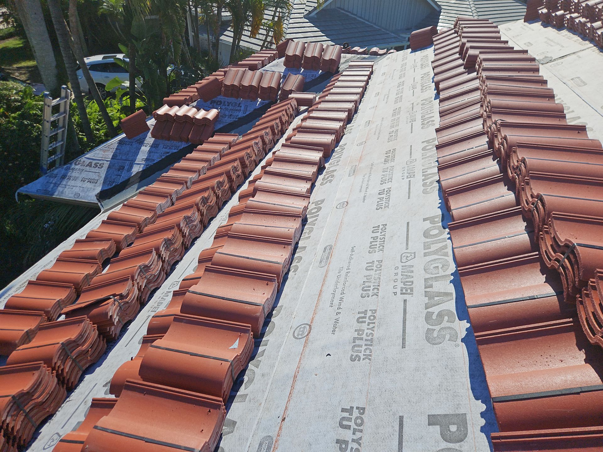 Residential Roofing Installation using WestLake Roofing Tile by BLUES BROTHERS ROOFING