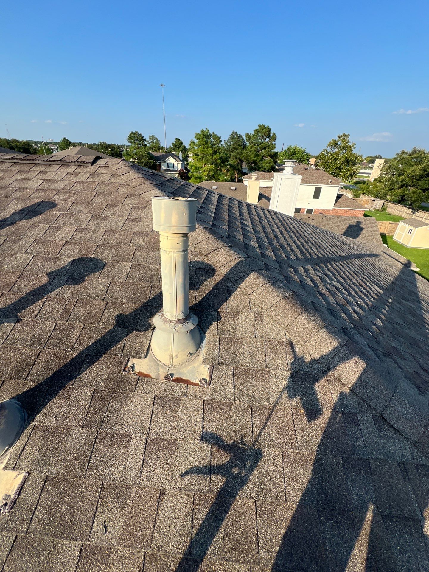 Hail Damage using Owen's Corning Duration (Lifetime) Shingles by Roof Repair Company