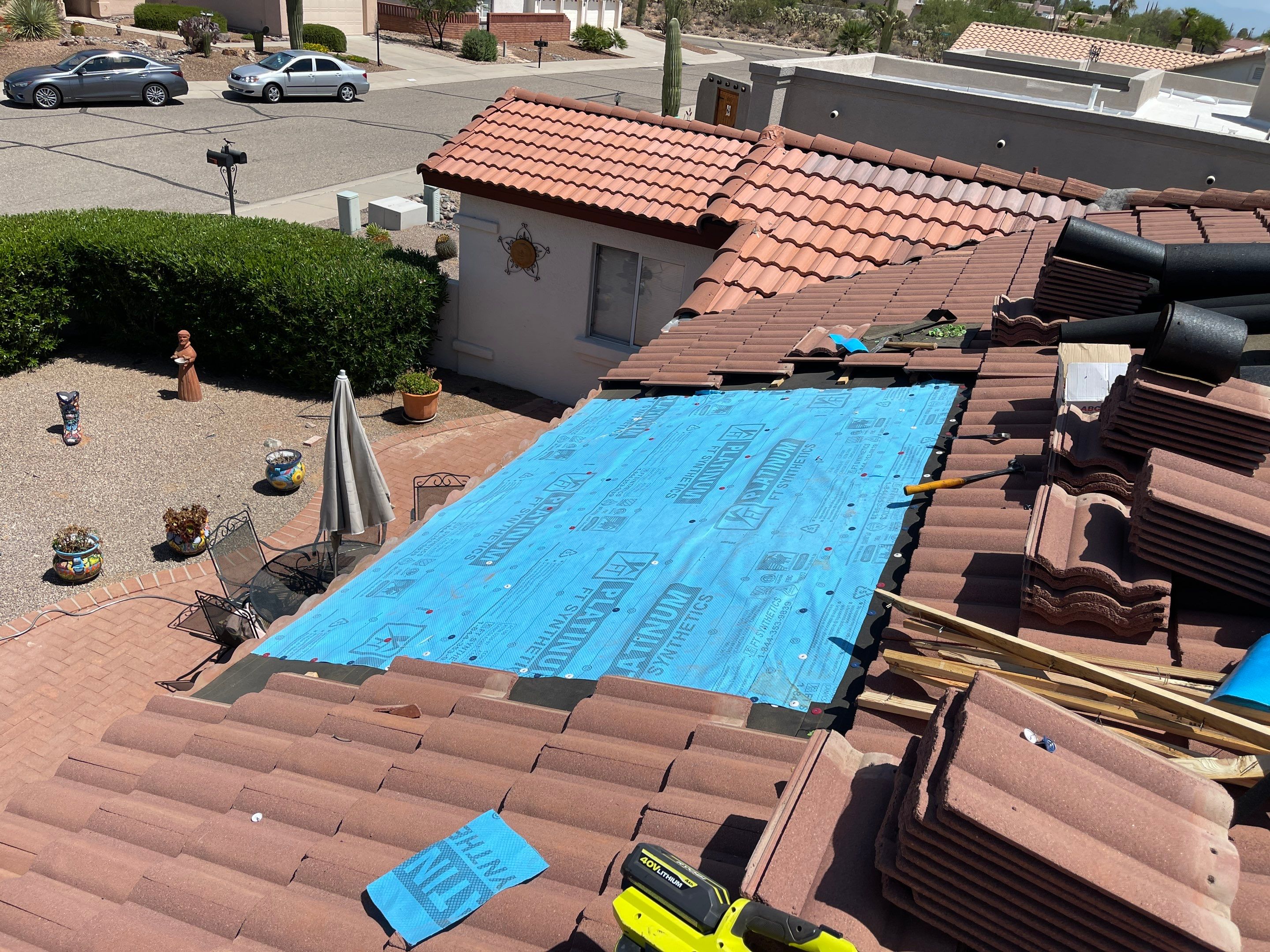 Terracotta Concrete Tile by Reimagine Roofing