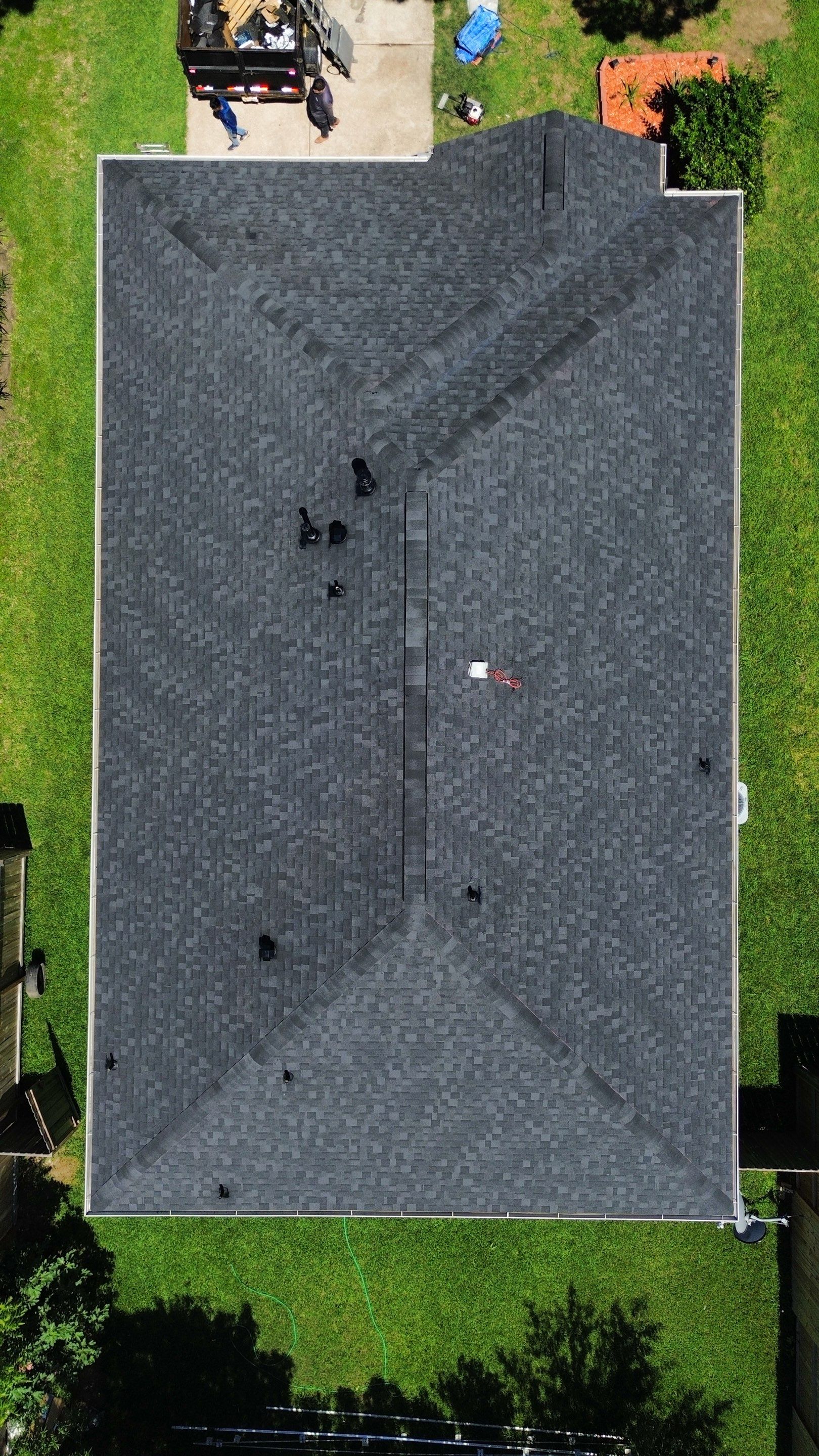 Roof Remplacement with Solar Panel by CAP Roofing and Construction LLC