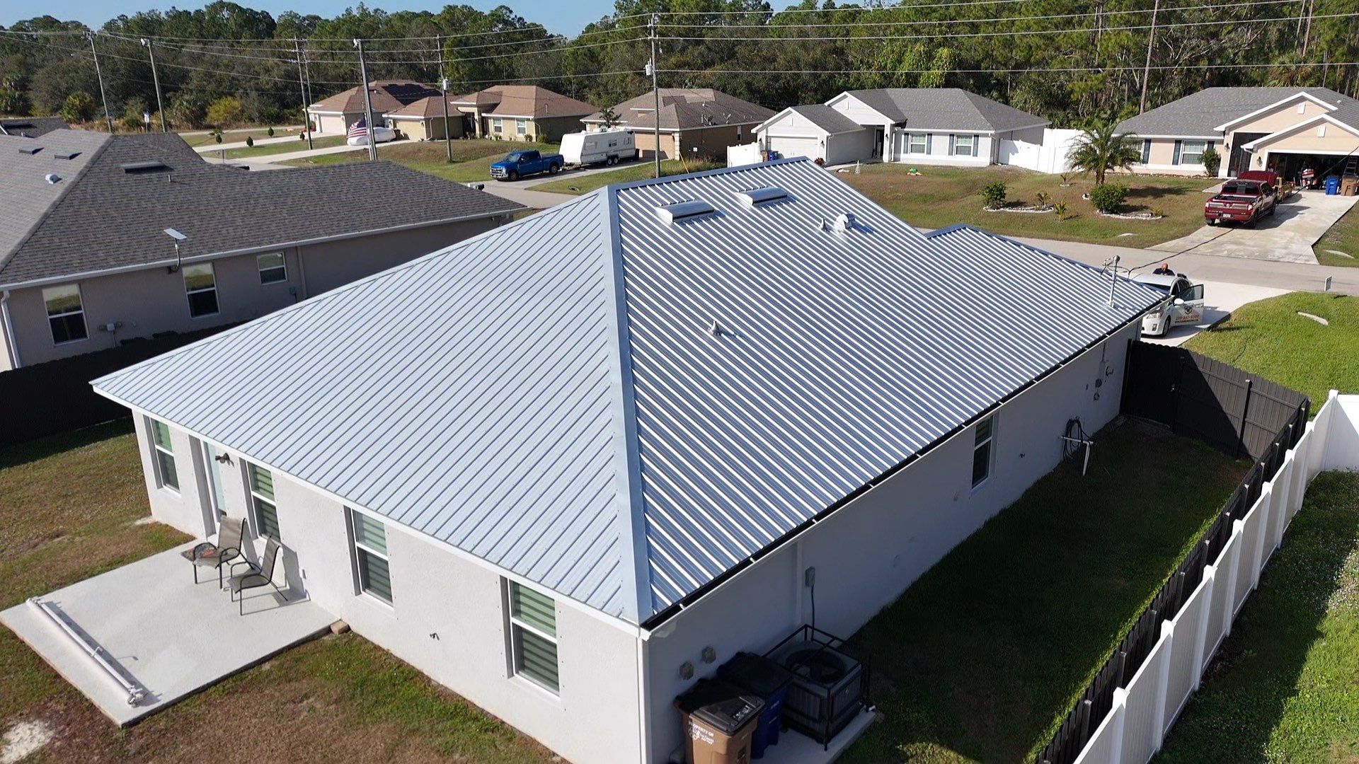 Metal Roof Project  by Durabilis Roofing INC