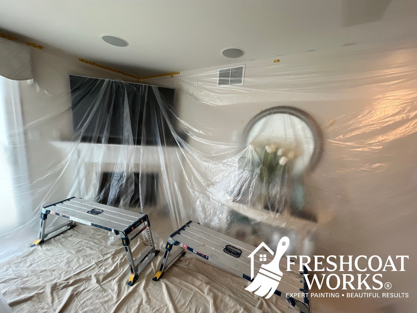 Ceiling Painting by Fresh Coat Works LLC