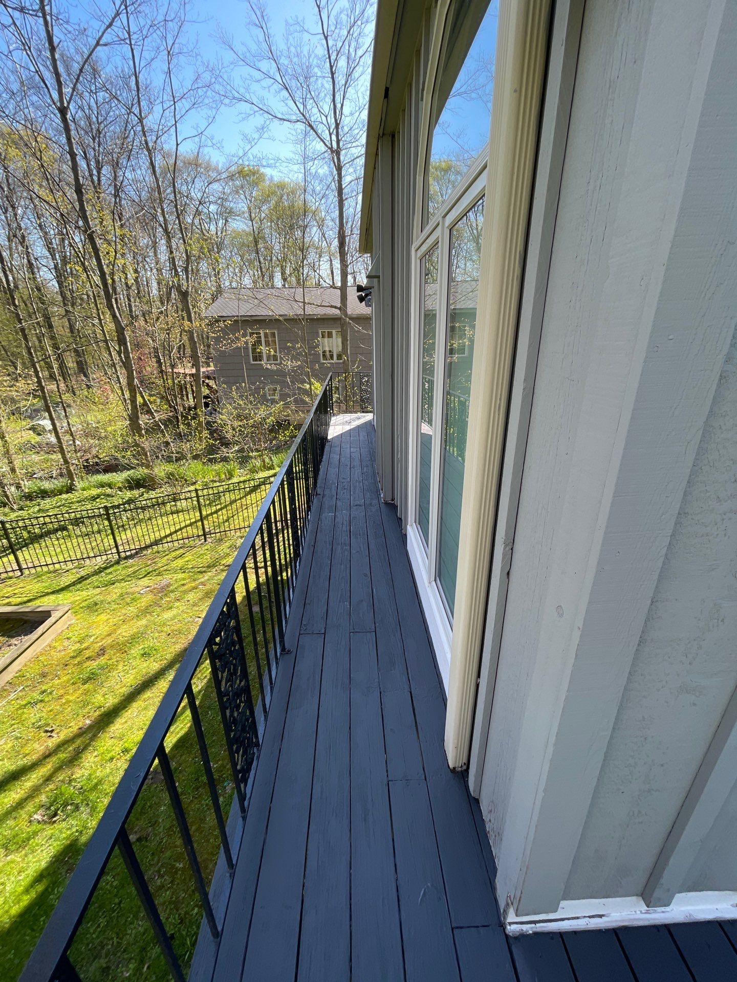 Deck Staining using Arborcoat Solid Stain by Callaway Contracting LLC