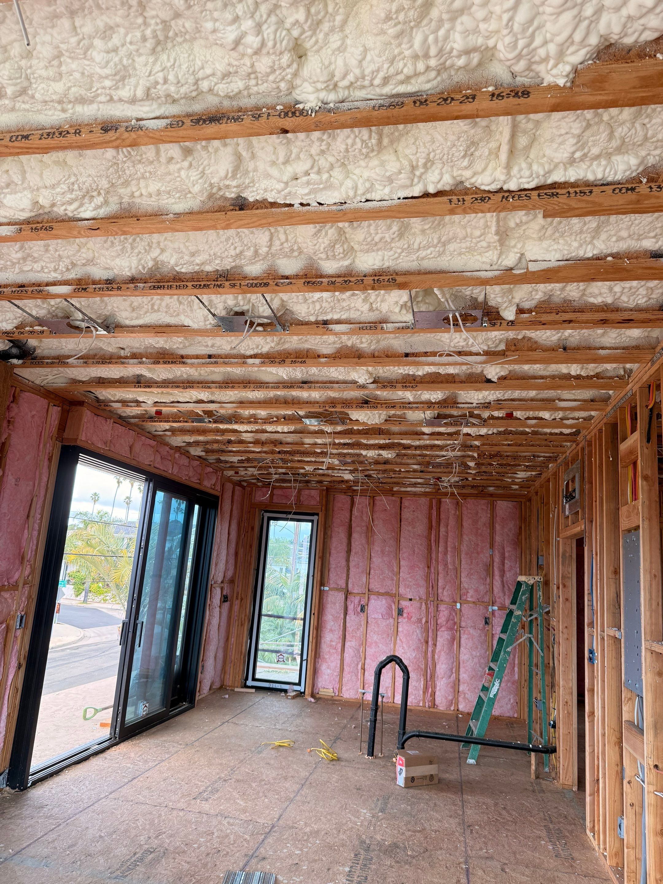 Project in San Diego by Insulation Labs