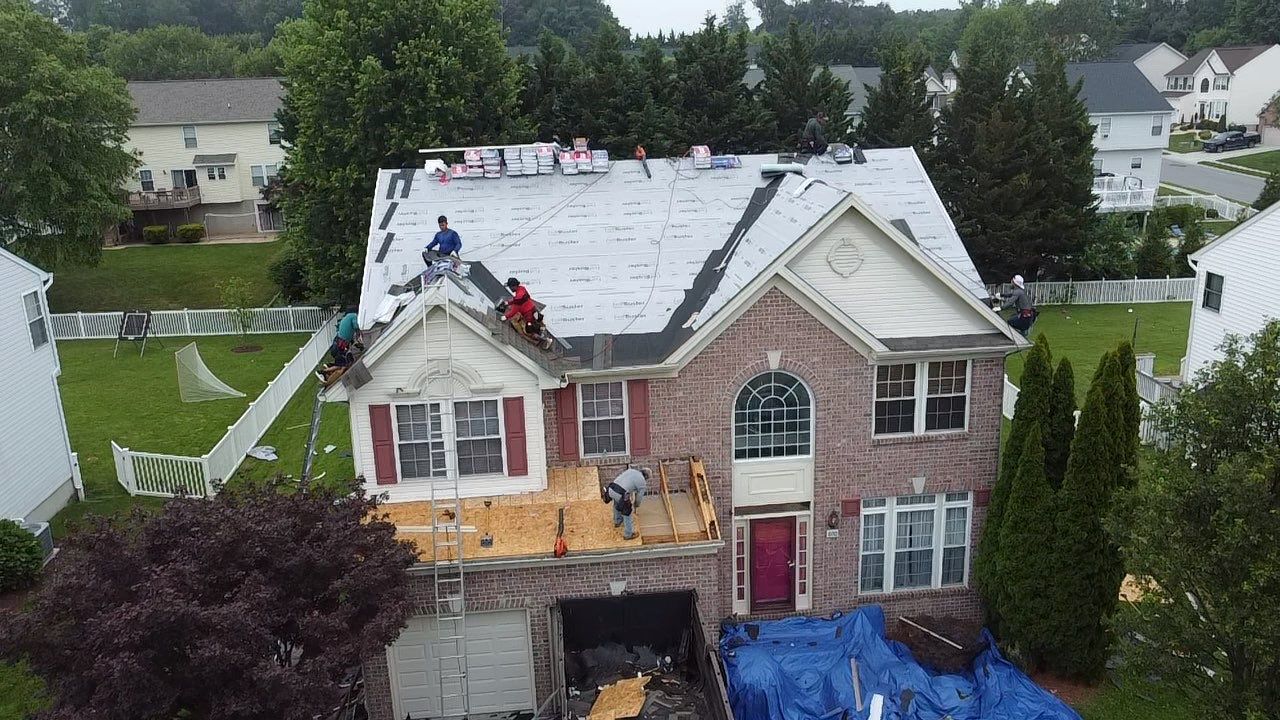 Residential Roofing Installation using GAF Timberline HDZ by Matter Roofing & Construction